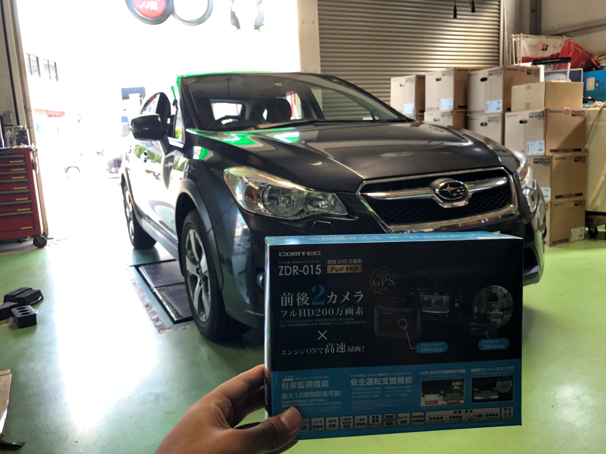 スバル Xvにドライブレコーダーをお取り付けしましたっ スバル Xv その他 パーツ取付 各種用品取付 技術サービス施工事例 タイヤ館 福岡東 タイヤからはじまる トータルカーメンテナンス タイヤ館グループ
