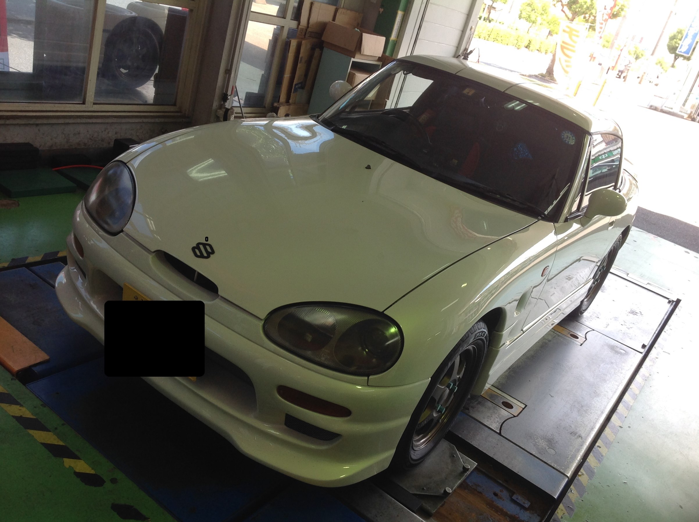 スズキ カプチーノ ｋｙｂ ニューｓｒスペシャル装着 スズキ カプチーノ その他 パーツ取付 足回り関係取付 サービス事例 タイヤ館 守山 京都府 滋賀県のタイヤからはじまる トータルカーメンテナンス タイヤ館グループ