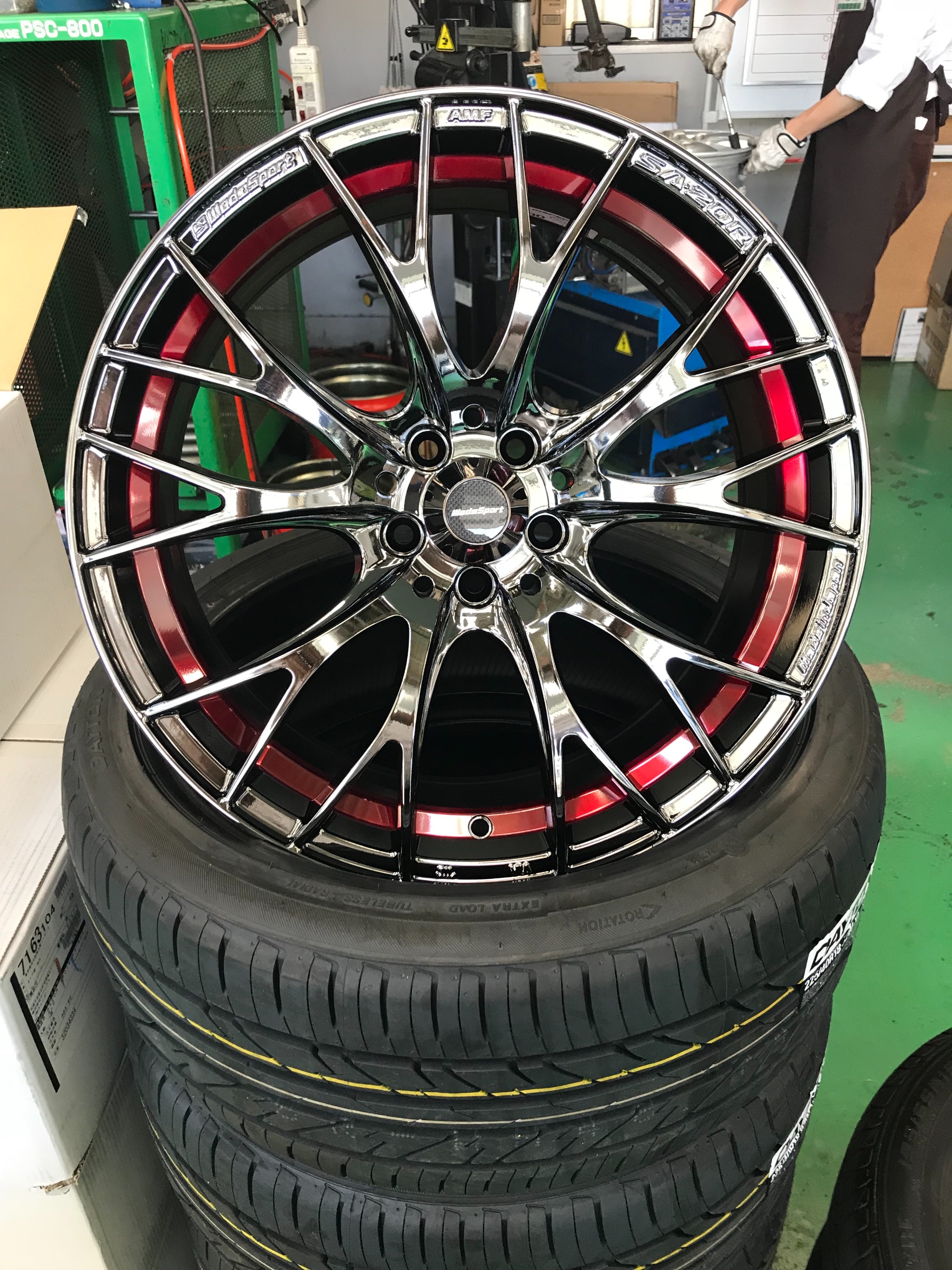 ウェッズスポーツSA-20R交換しました！！ | トヨタ 86 ホイール