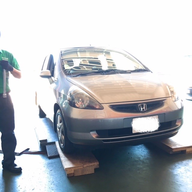 スタッフ撮影 ペイントでナンバー隠しています。