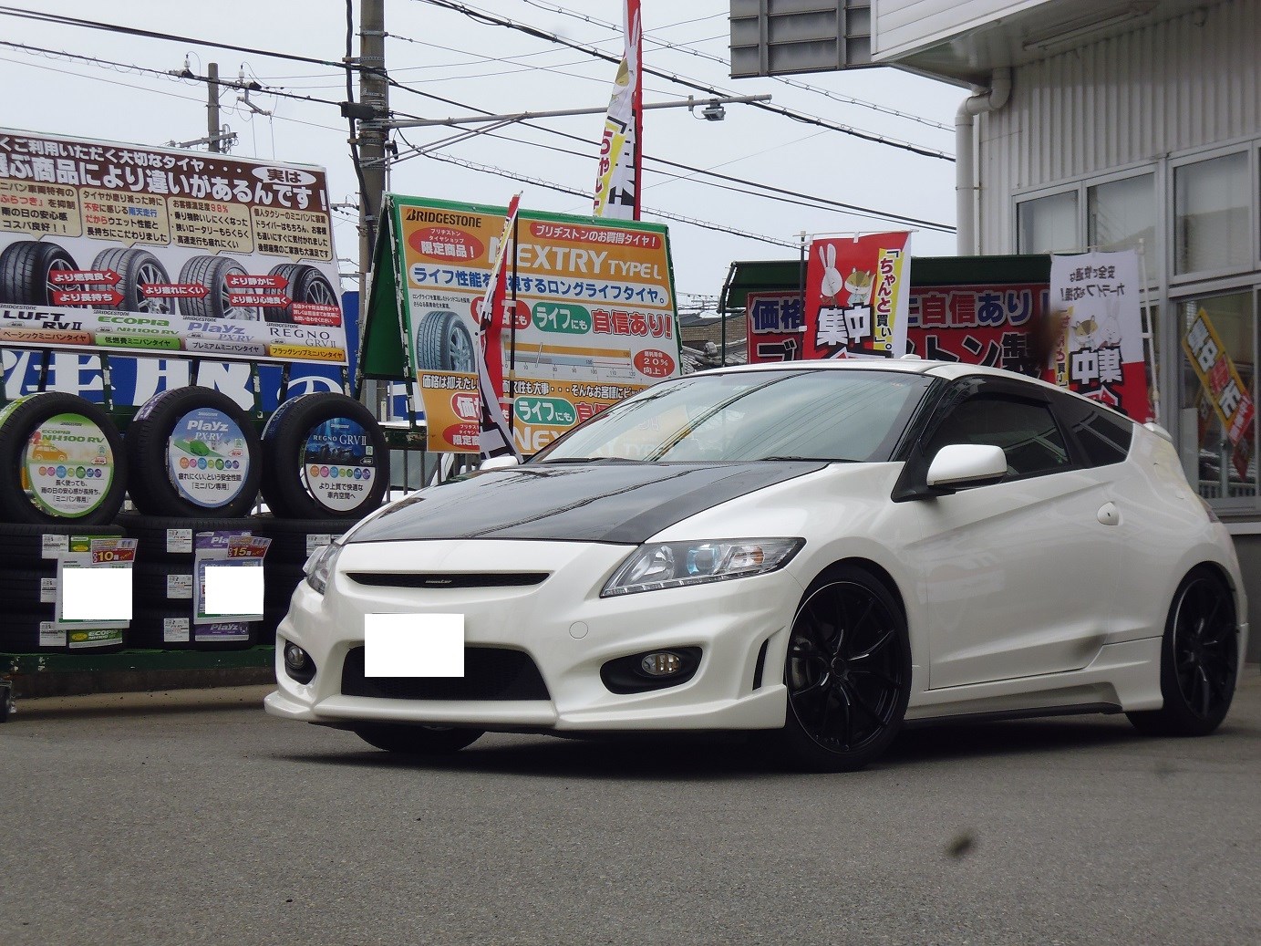 ☆☆ CR-Z ZF1 軽量 社外 カスタム ボンネット ☆☆ ZF1/2 : 軽量ボンネット（ノーマル形状） - HONDATWINCAM