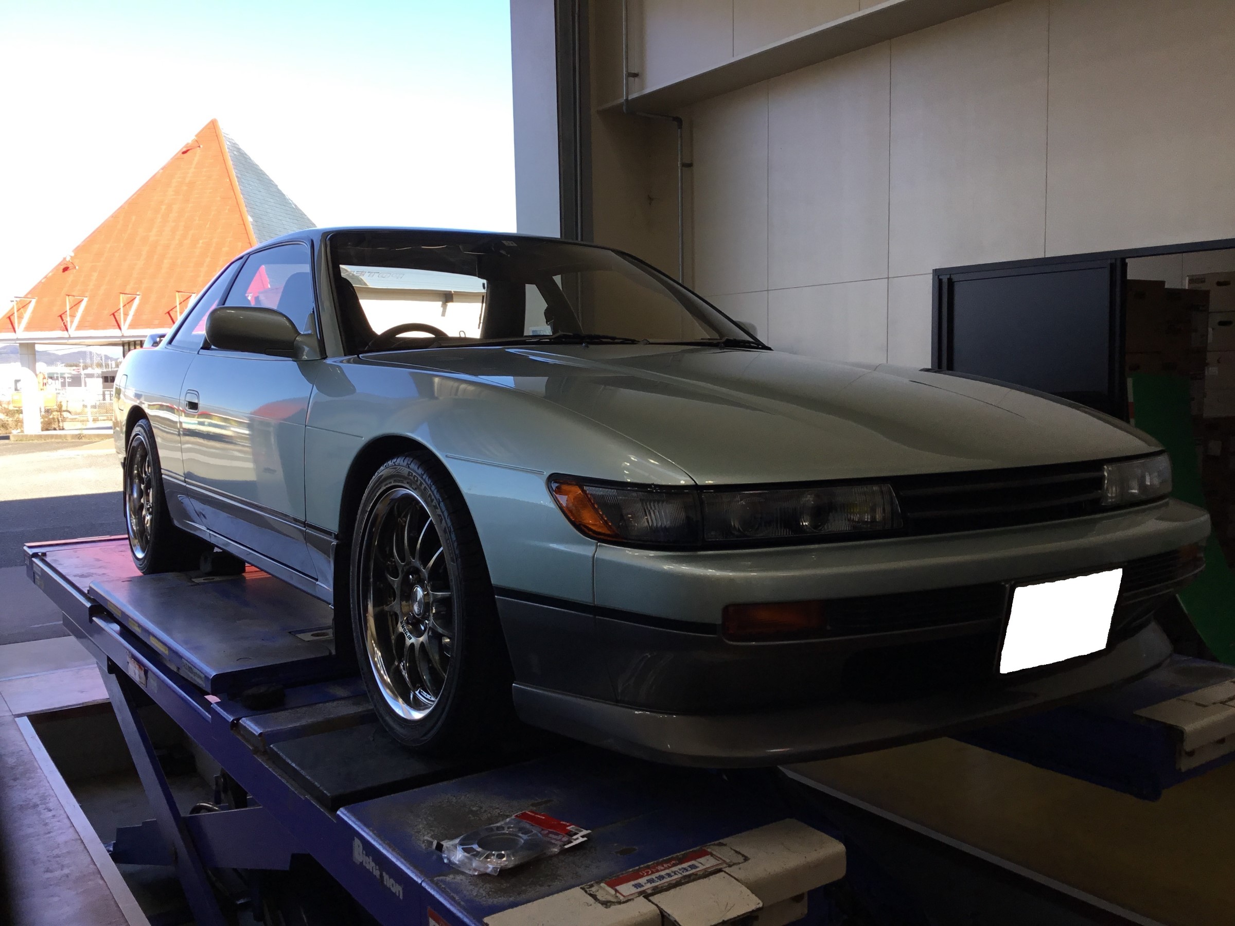 シルビア（S13） に SSR プロフェッサー SP1R 装着しました！ | 店舗