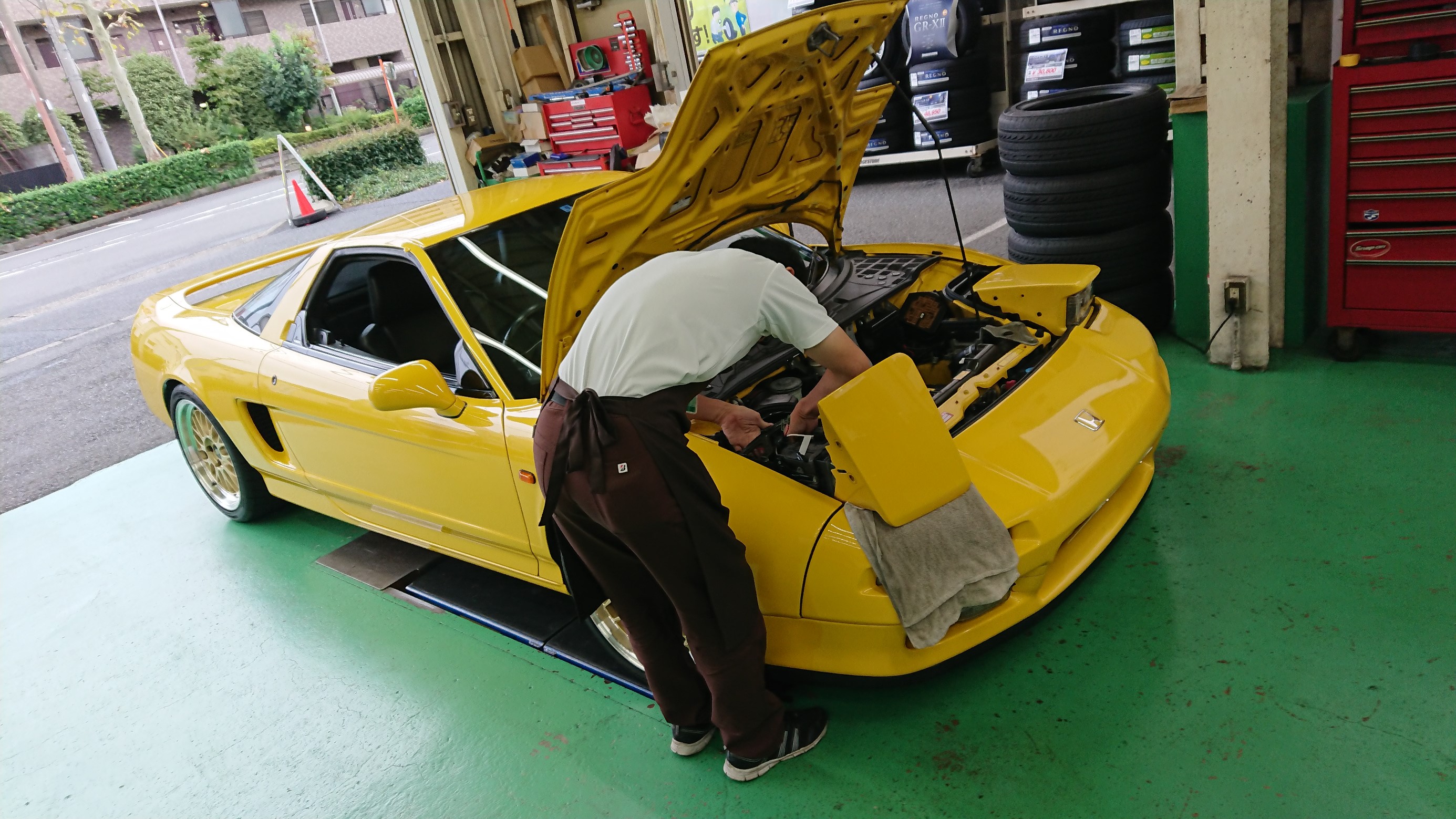 NSX×BELLOF HID | ホンダ NSX その他 パーツ取付 > 各種用品取付