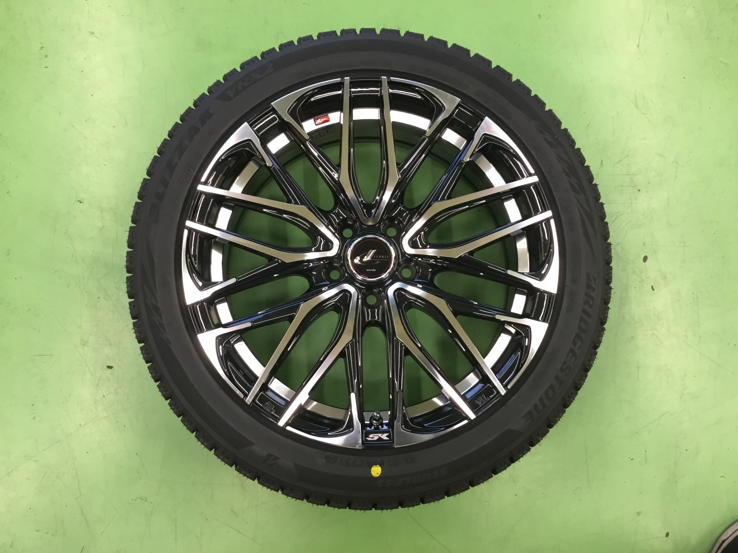 ホイール＆タイヤ レオニスSK 
4本セット。車のパーツ(^^) WEDS（ウェッズ） LEONIS レオニス SK 14インチ リム幅4.5J インセット