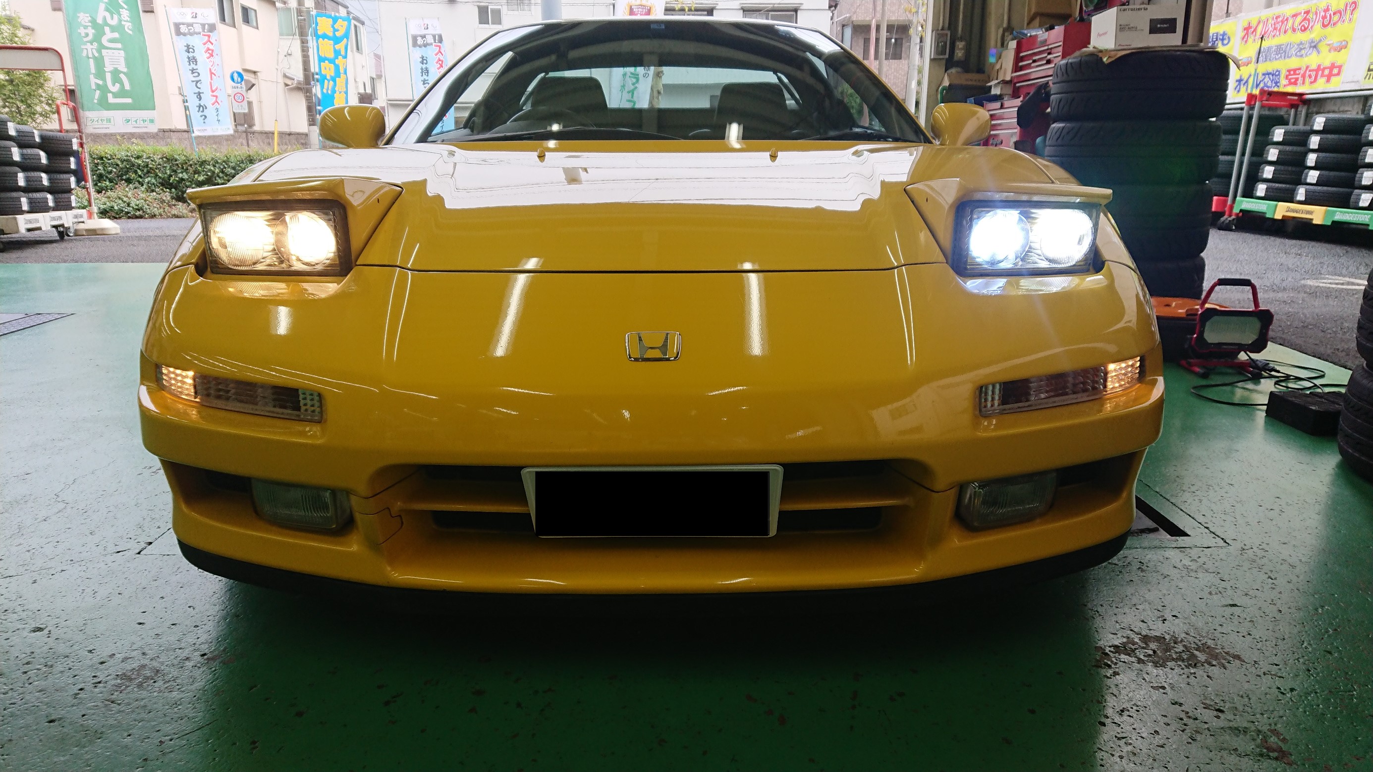 Nsx Bellof Hid ホンダ Nsx その他 パーツ取付 各種用品取付 スタッフ日記 タイヤ館 石神井 東京都のタイヤ カー用品ショップ タイヤからはじまる トータルカーメンテナンス タイヤ館グループ