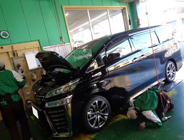 ヴェルファイア車高調取り付け アライメント トヨタ ヴェルファイア その他 パーツ取付 サスペンション取付 スタッフ日記 タイヤ館 入間 タイヤからはじまる トータルカーメンテナンス タイヤ館グループ