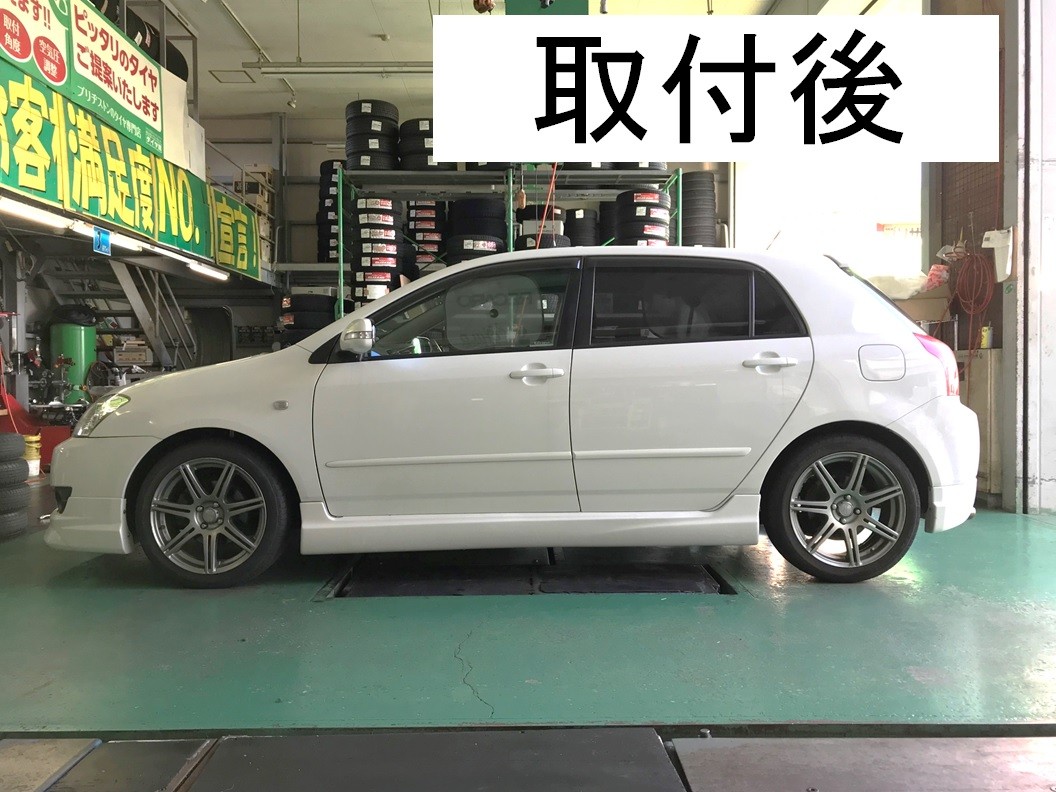 あのレクサスも選んだKYBとの共同開発によるタナベ×KYBの車高調