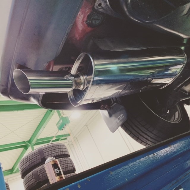 AE86マフラー 新品 セクション 製 レビン トレノ AE86 用 マフラー [代引不可