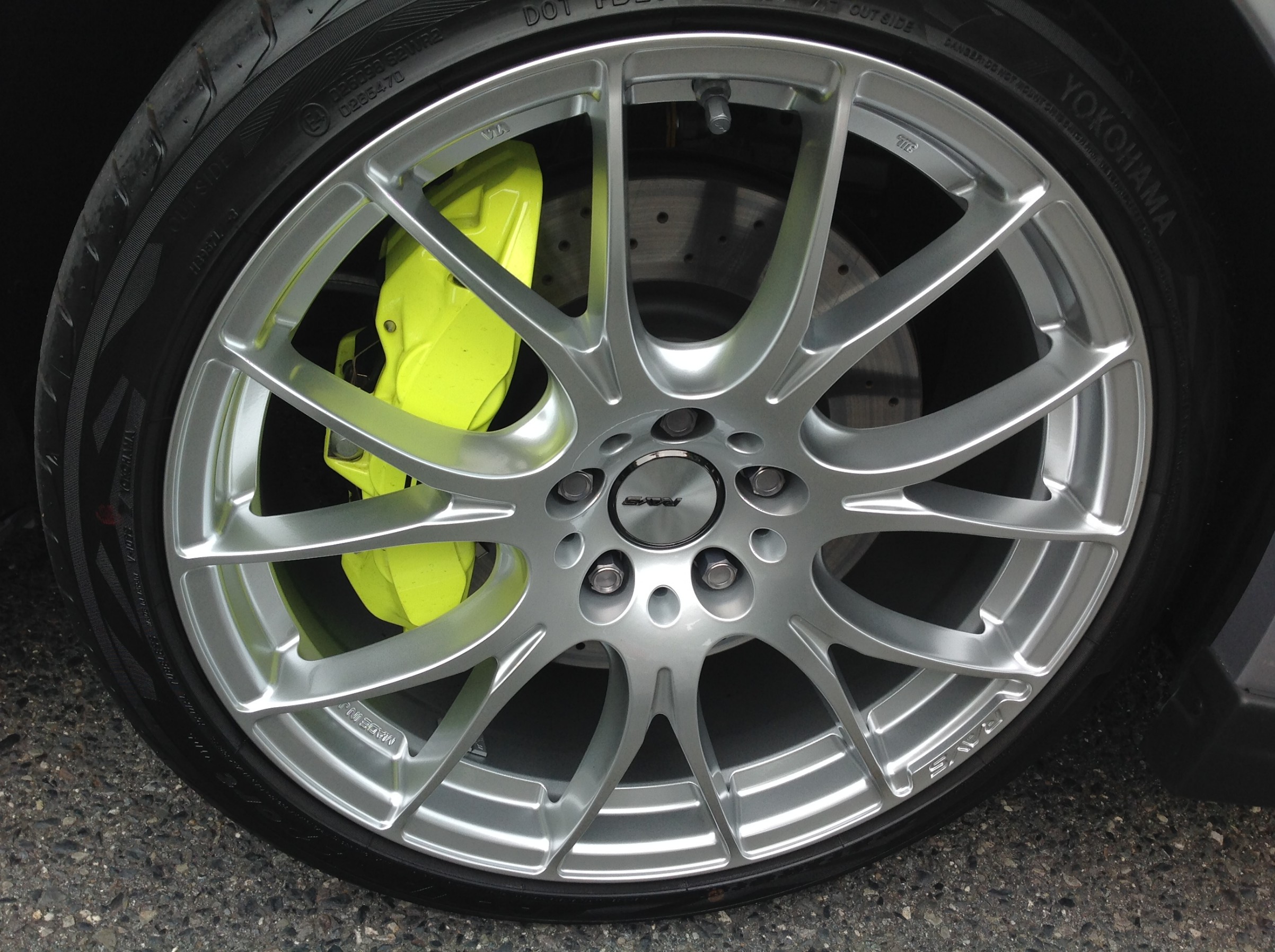 スバル WRX Sti（VAB） BBS RS-GT 19インチ