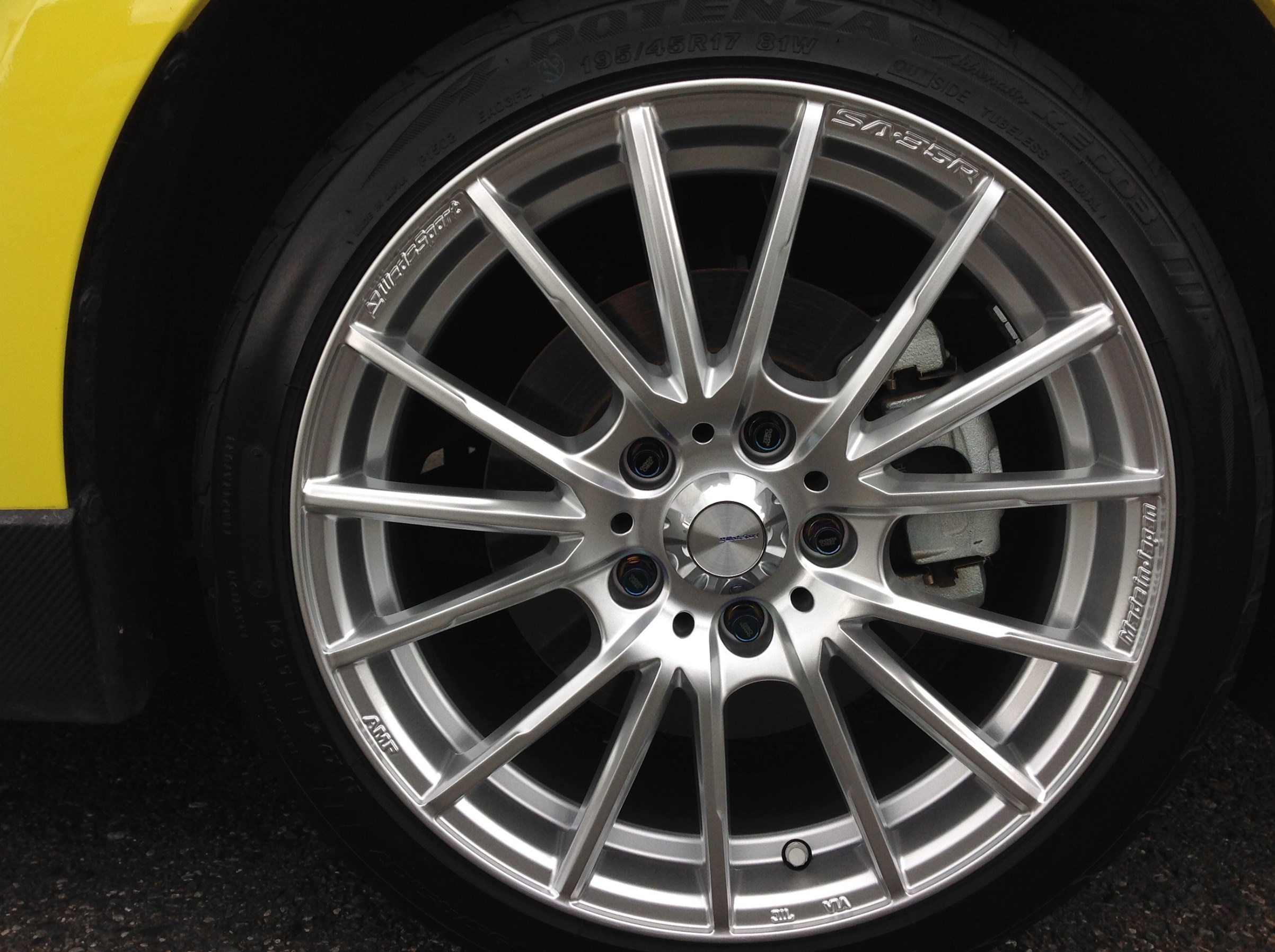 Weds Sport | スズキ スイフトスポーツ ホイール | スタッフ日記