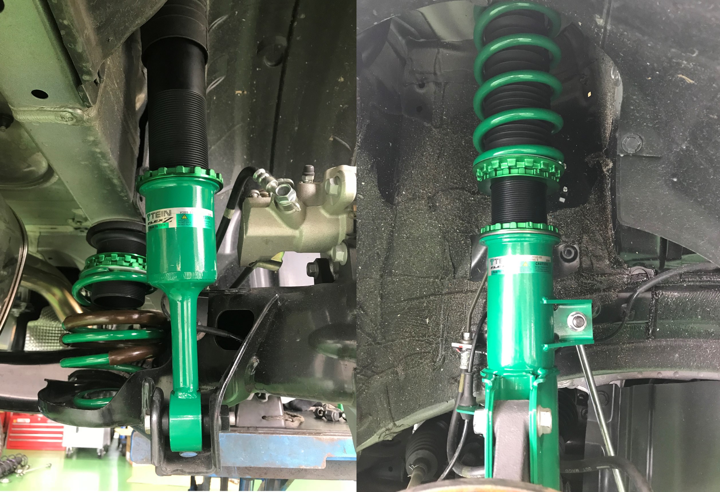 テイン フレックスZ 装着 | 店舗おススメ情報 | タイヤ館 三木（兵庫県）