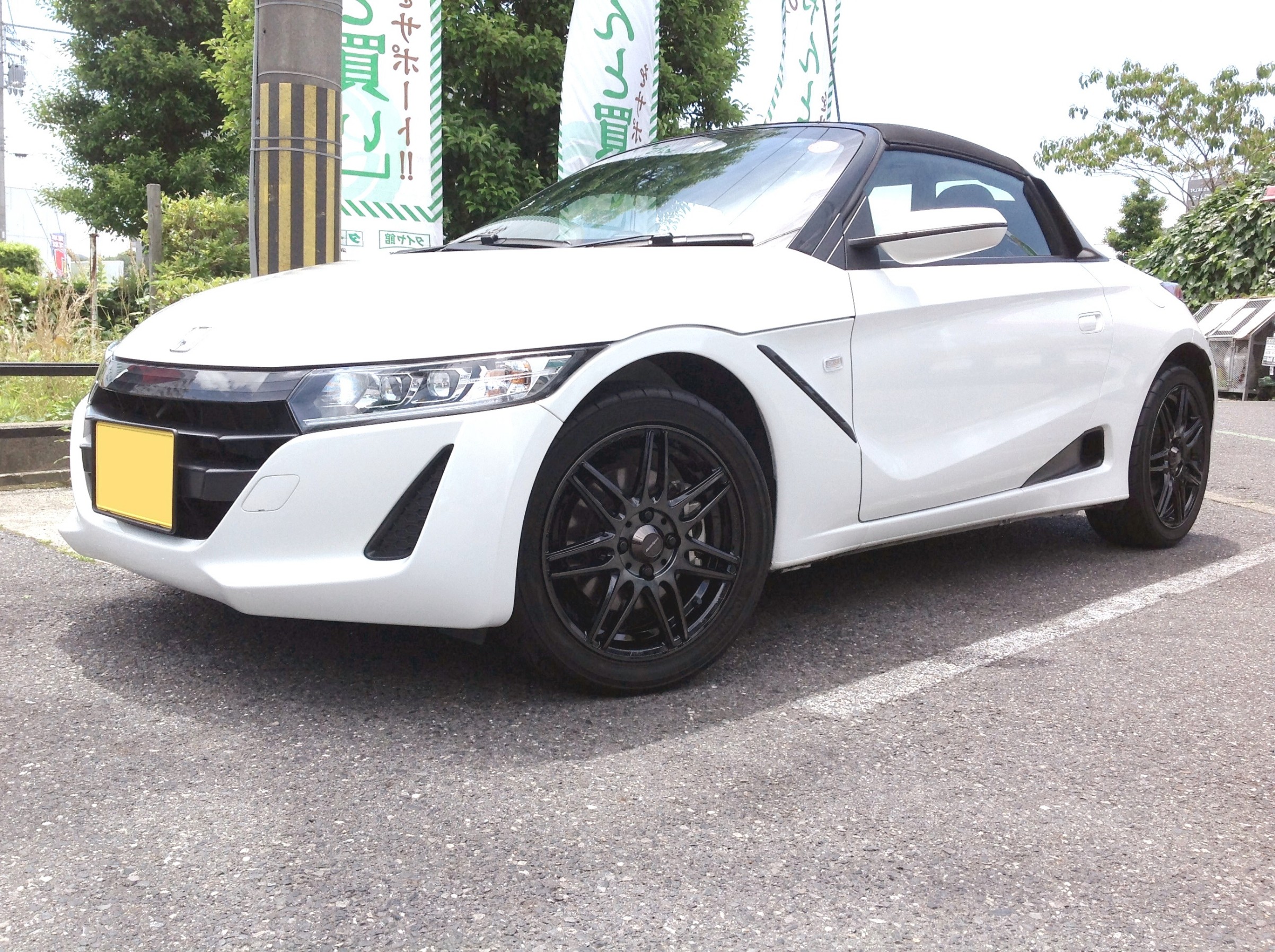 ホンダ S660 16インチ ホイール 前期　2本　y ホンダ HONDA 純正 アルミホイール 16インチ 6.5J インセット50