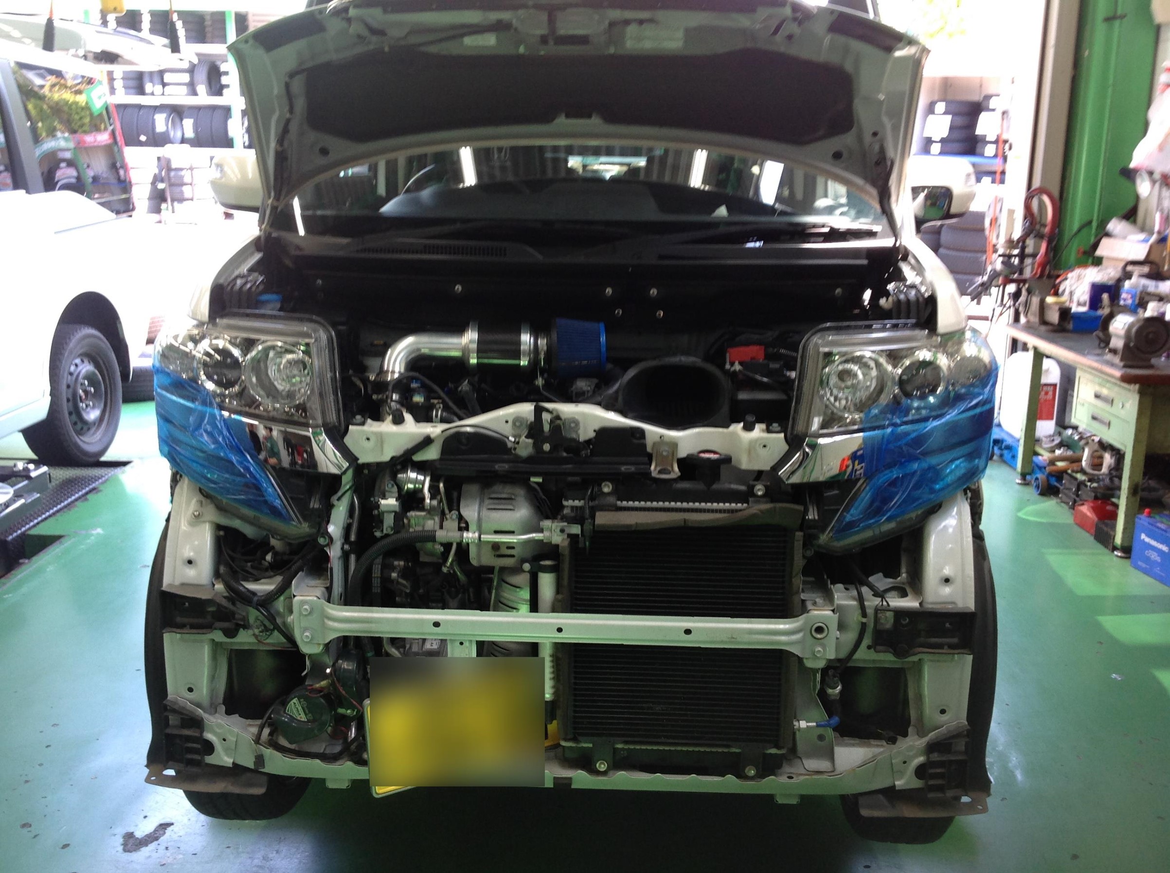 N Box フォグ交換 ホンダ N Boxカスタム サービス事例 タイヤ館 成瀬 タイヤからはじまる トータルカーメンテナンス タイヤ館グループ