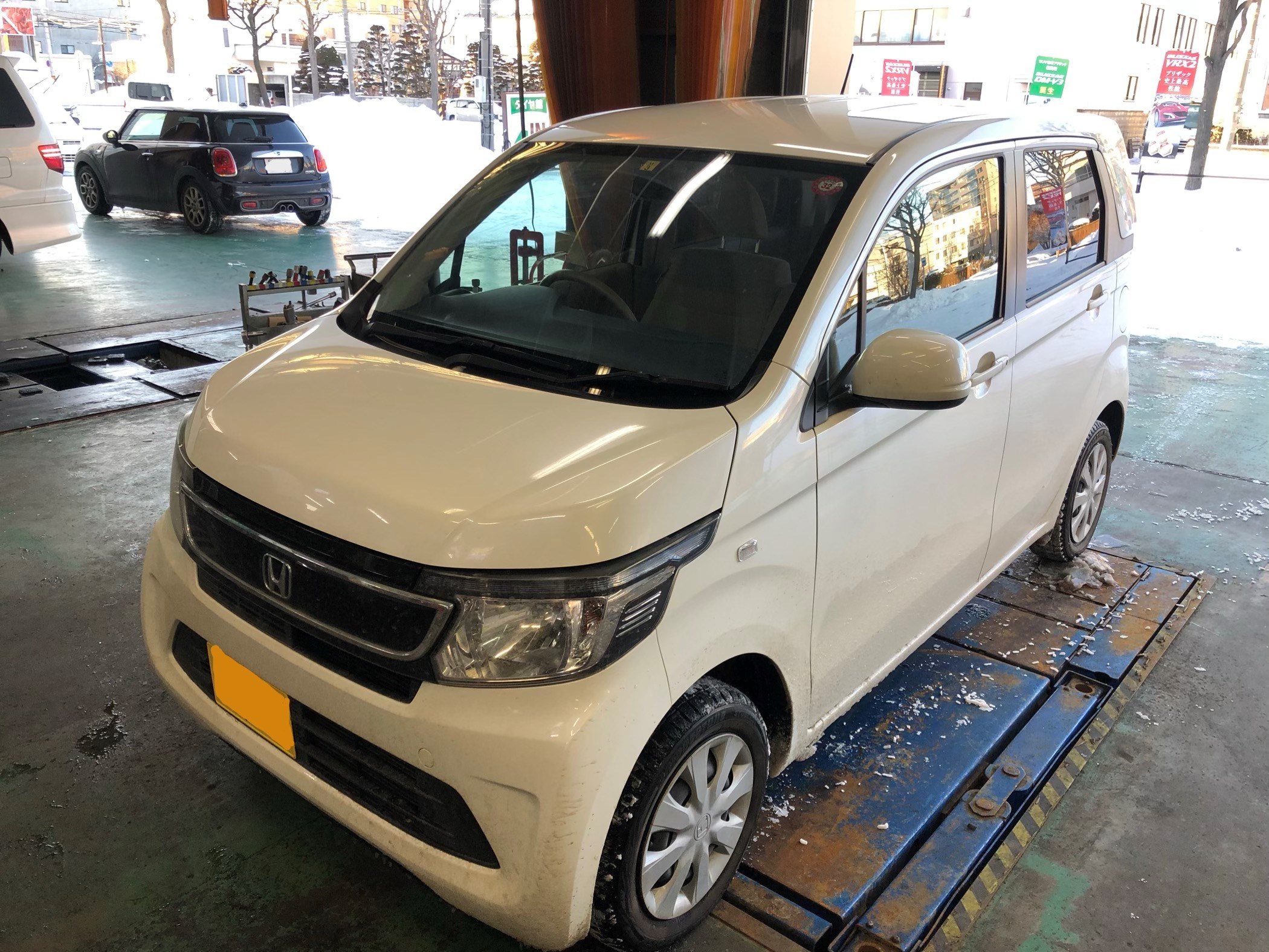 ホンダ N-WGN JH2 バッテリー交換！ | サービス事例 | タイヤ館 桑園