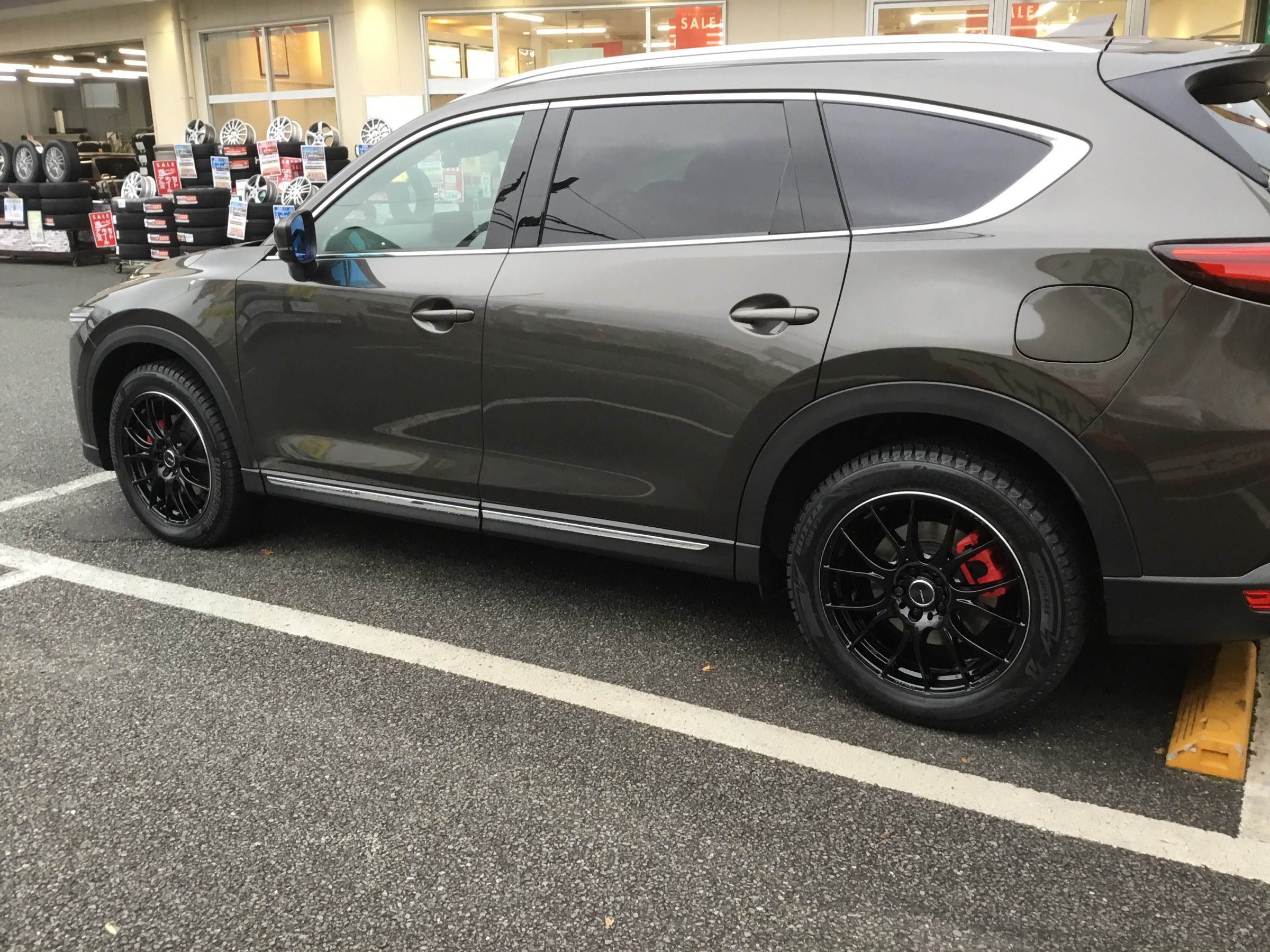 CX-8セット取り付け | マツダ CX-8 タイヤ タイヤ・ホイール関連
