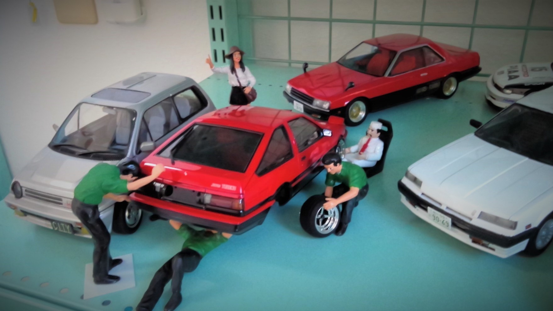 86トレノ＆シティターボⅡのプラモデル | 店舗おススメ情報 | タイヤ館