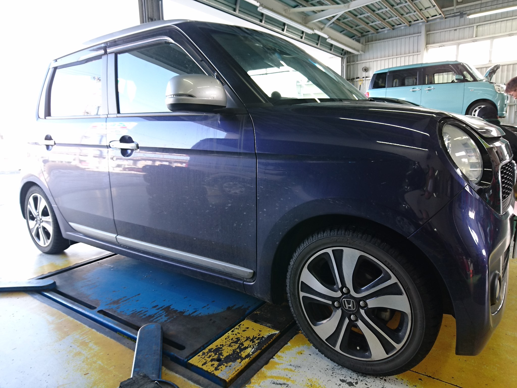 N Oneの足回りをリフレッシュ ホンダ N One その他 パーツ取付 足回り関係取付 スタッフ日記 タイヤ館 一関 タイヤからはじまる トータルカーメンテナンス タイヤ館グループ