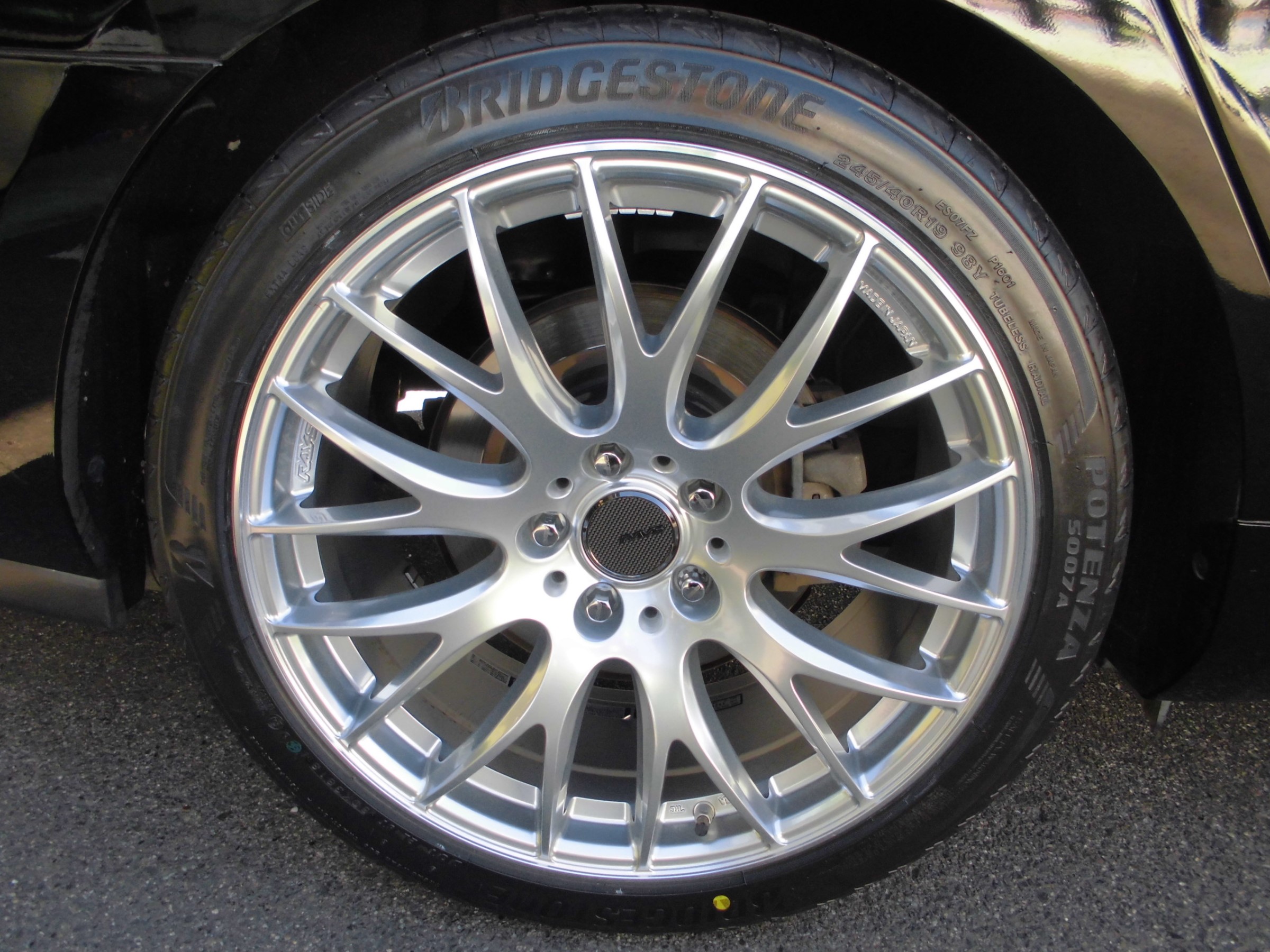 日産フーガ レイズ ホムラ2×9装着～♪ | スタッフ日記 | タイヤ館 東
