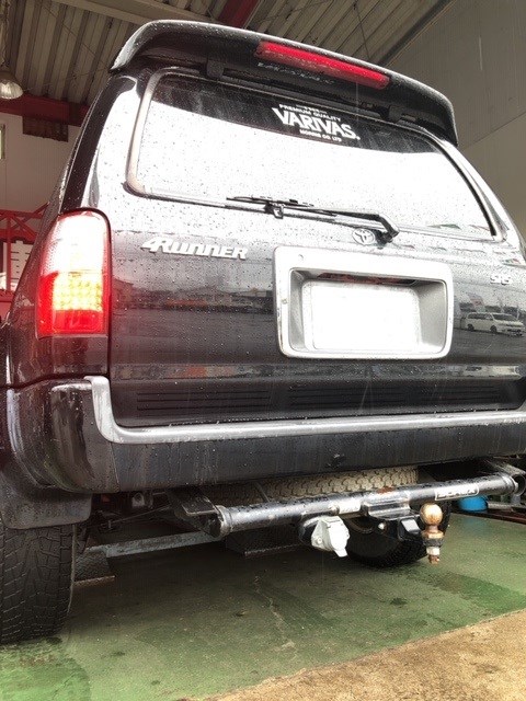 スタッフ撮影　ナンバーはペイントで隠しました。