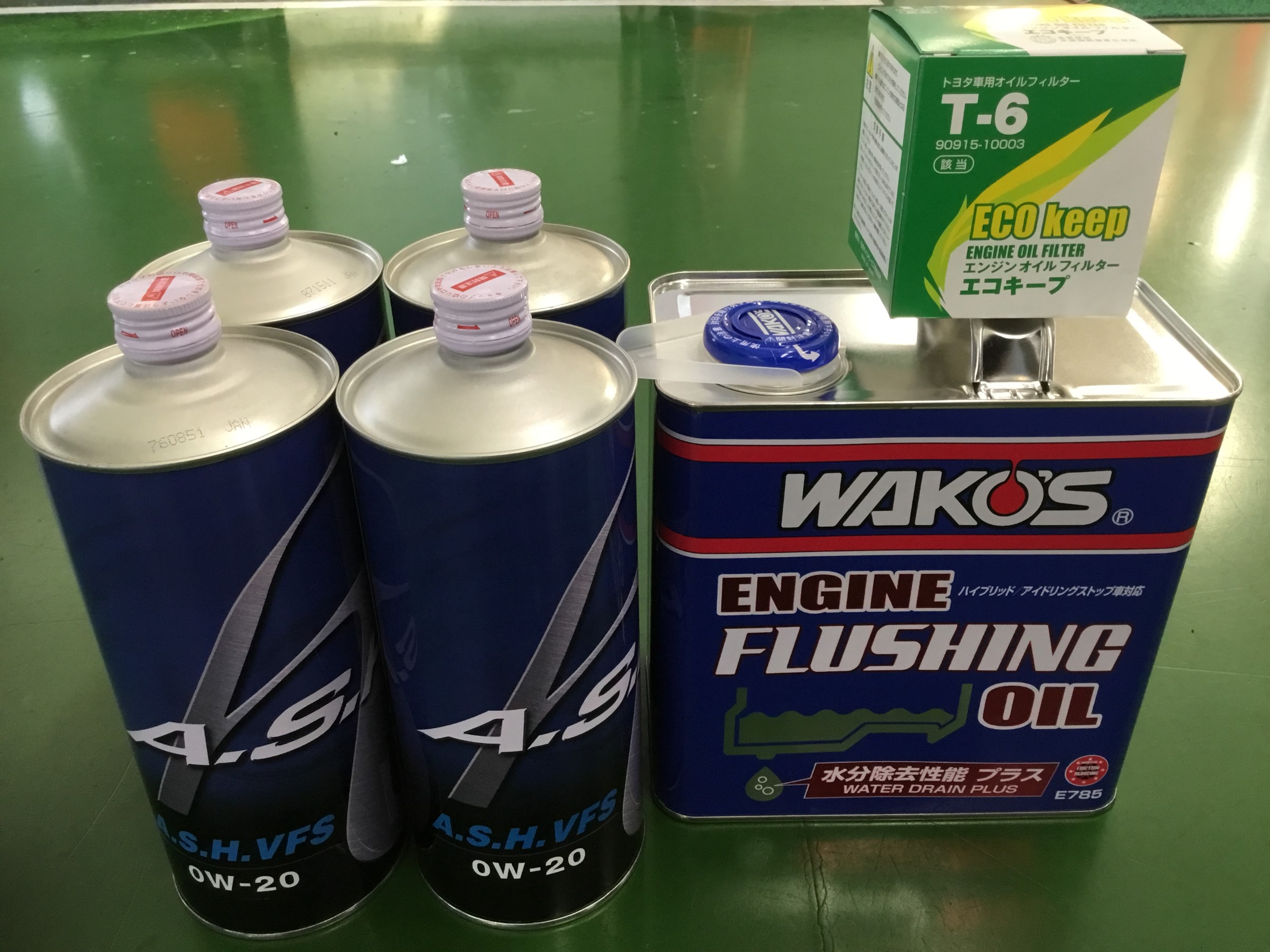 トヨタ ヴァンガード A.S.H.オイル交換♪  トヨタ ヴァンガード 