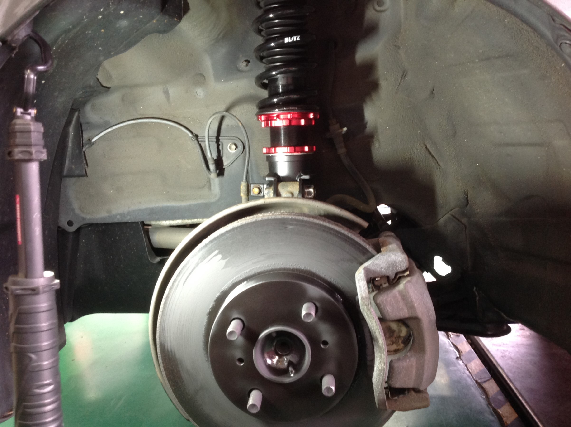 ZZW30 MONO SPORT DAMPER 車高調フロントショック2個…37