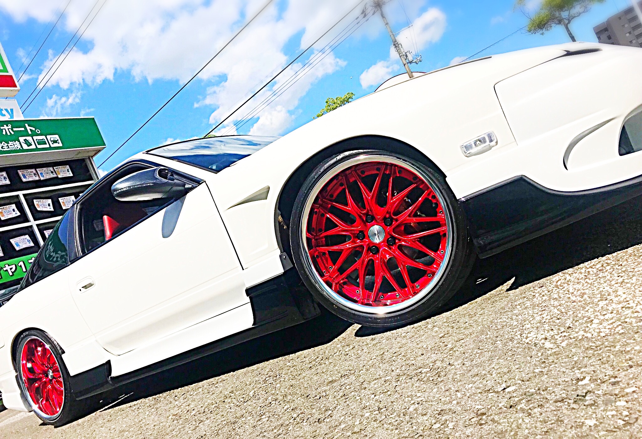 180SX インチアップ！ | 店舗おススメ情報 | タイヤ館 高知（高知県）