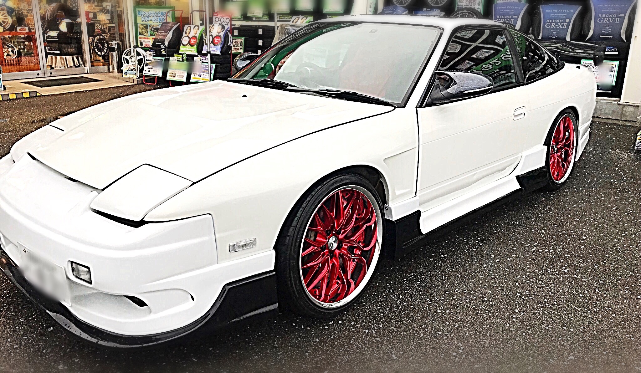 180SX インチアップ！ | 店舗おススメ情報 | タイヤ館 高知（高知県）