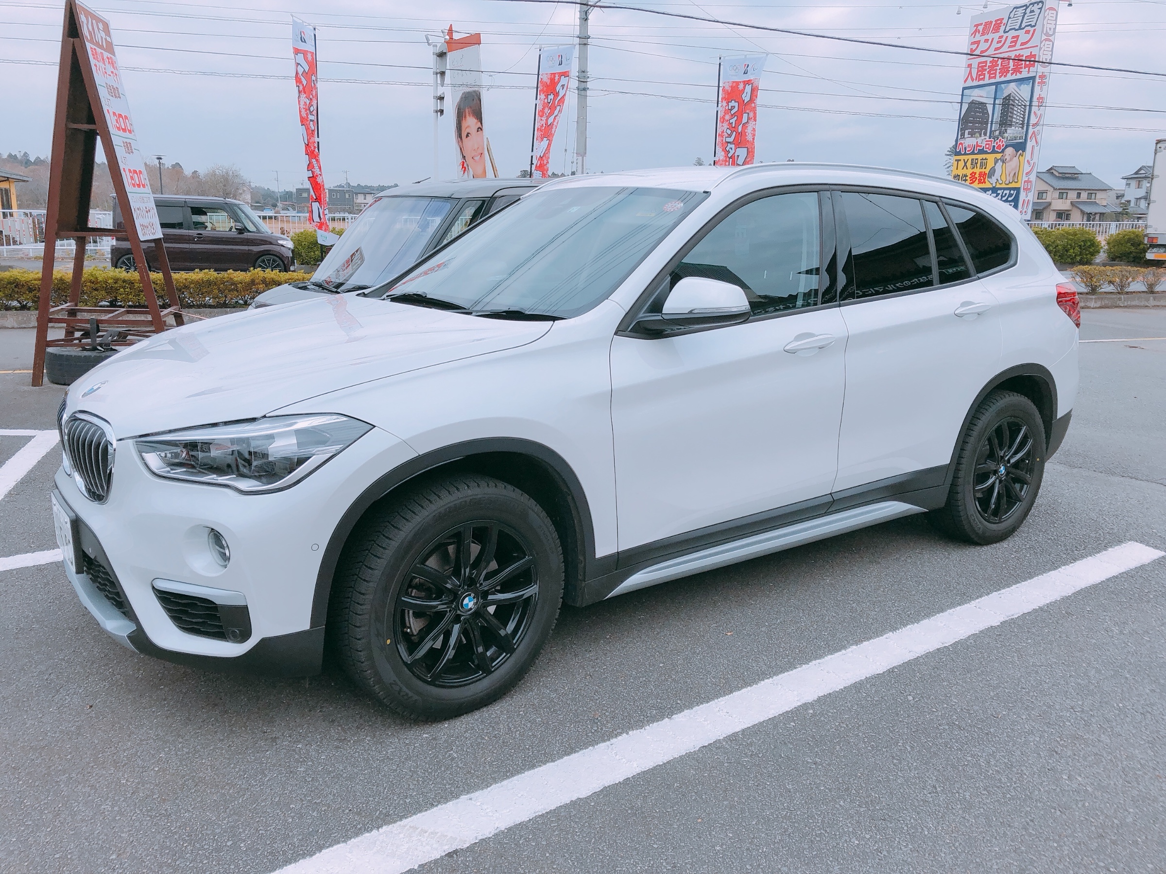 BMW X1（E84）スタッドレスタイヤ&純正アルミホイール 4点セット