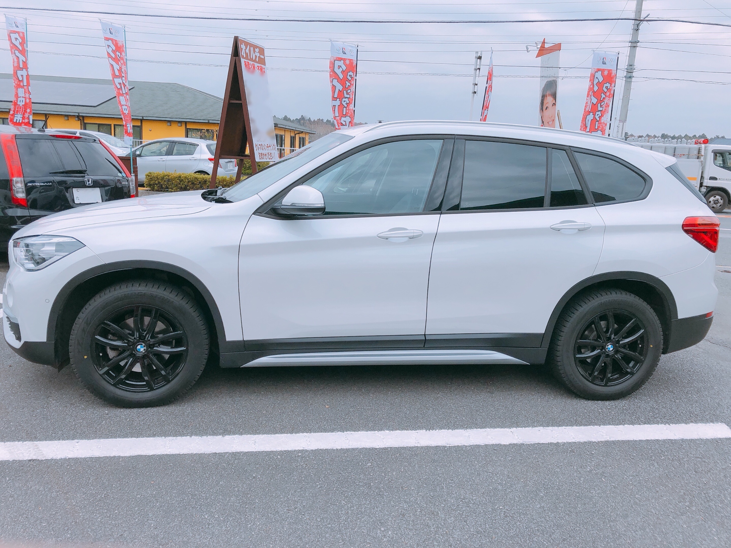 BMW X1（E84）スタッドレスタイヤ&純正アルミホイール 4点セット