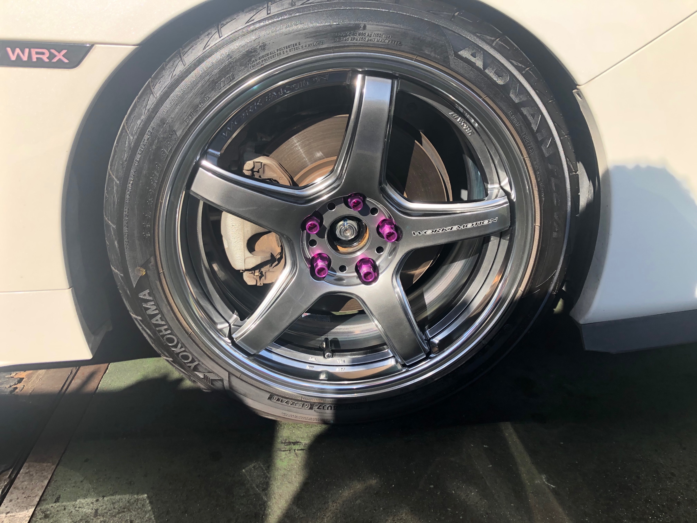 WRX S4 ホイール交換！ | 店舗おススメ情報 | タイヤ館 勝田