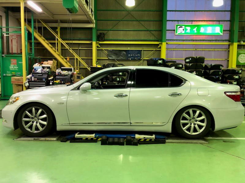 レクサスＬＳ460 ロワリングキット取付 | レクサス LS その他 パーツ
