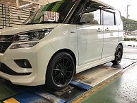 新型ソリオ バンディット ホイール2 本セット 2023年製 新車外し バリ溝美品】スズキ ソリオ バンディット