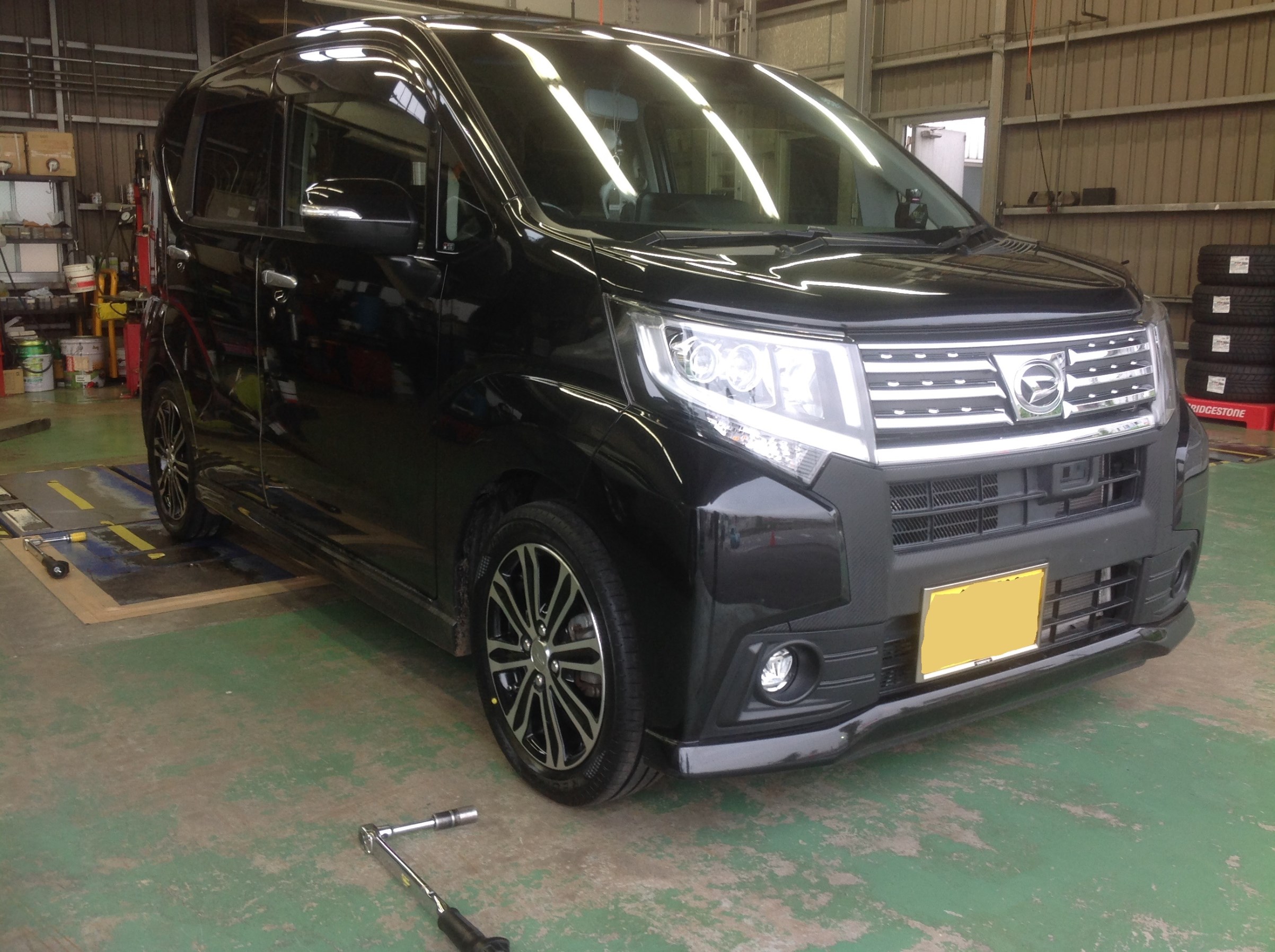 ダイハツ LA150型ムーヴカスタム】タイヤ交換＆アライメント調整