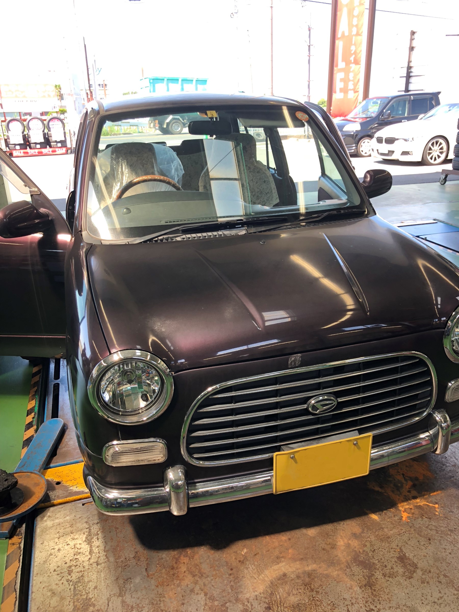 ダイハツ車でよくあること 修理事例 ミラジーノ L700s の場合 ダイハツ ミラジーノ その他 パーツ取付 各種用品取付 スタッフ日記 タイヤ館 土山 タイヤからはじまる トータルカーメンテナンス タイヤ館グループ