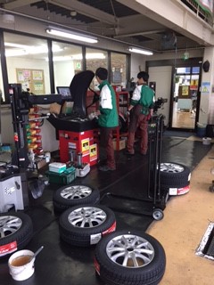 組み込み作業風景