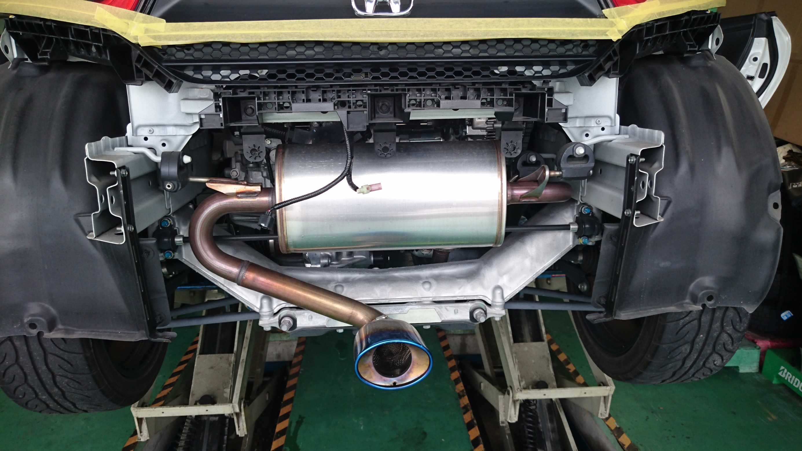 s660 x Spoon N1マフラー | ホンダ S660 その他 パーツ取付 > マフラー