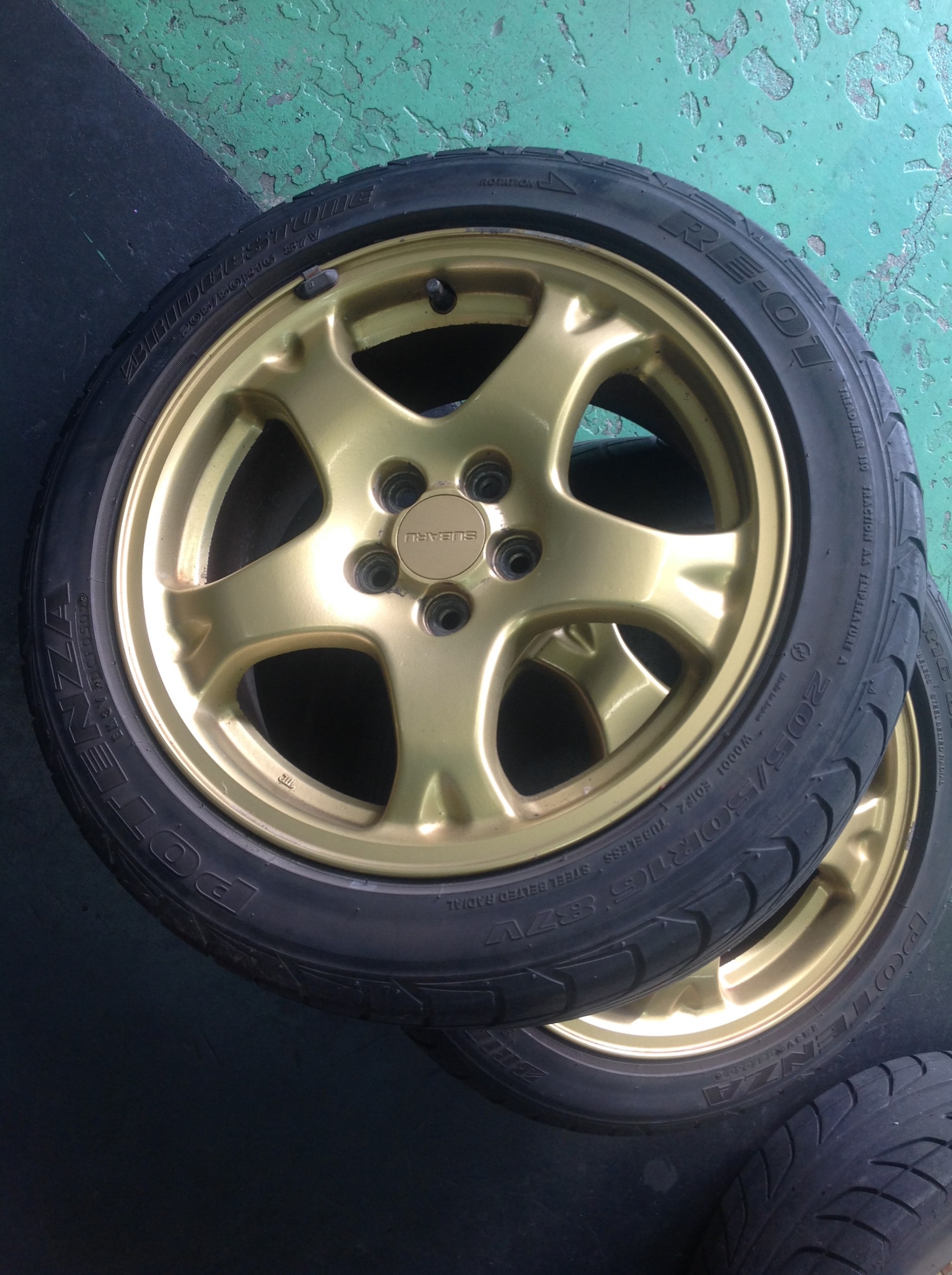 POTENZA RE-71R」交換事例 partⅡ インプレッサＷＲＸ | スバル