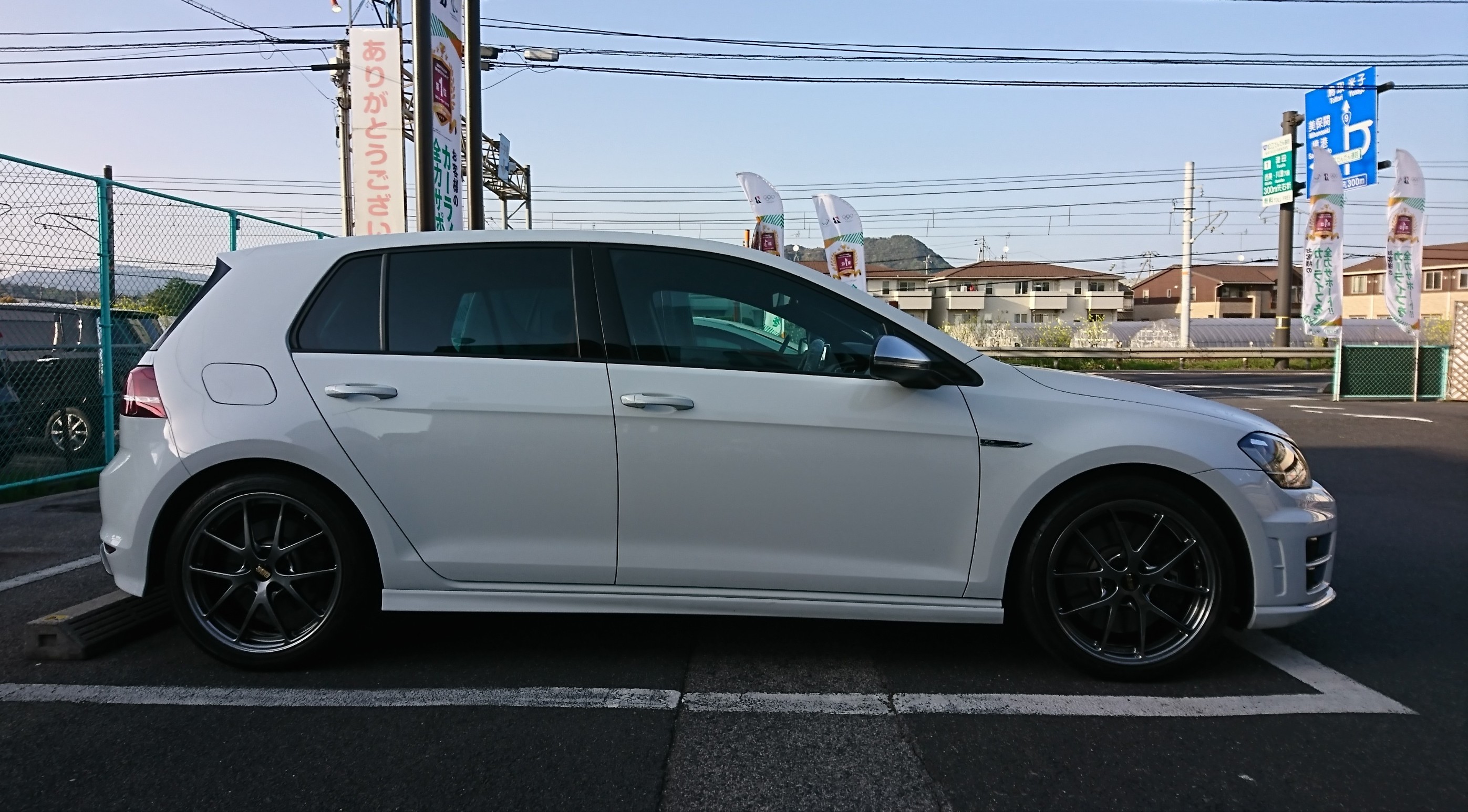 ゴルフR BBS鍛造RIーA アルミホイール交換！ | 店舗おススメ