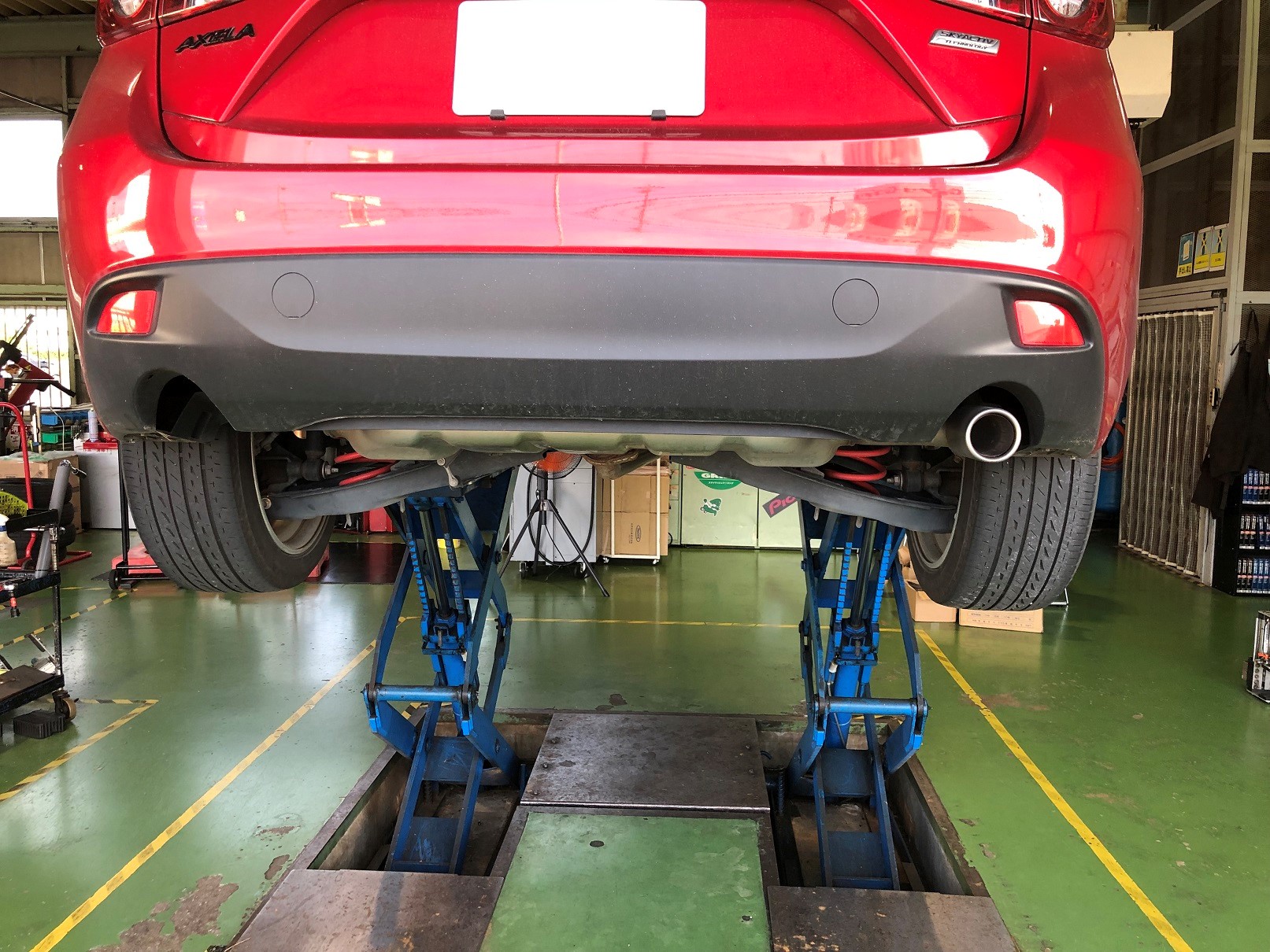 EXART ONE マフラー MAZDA アクセラスポーツ BM5FS ステンレス