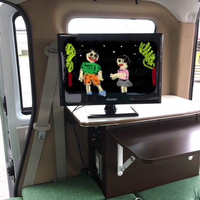 スタッフ撮影 絵はペイントで書きました！日向作