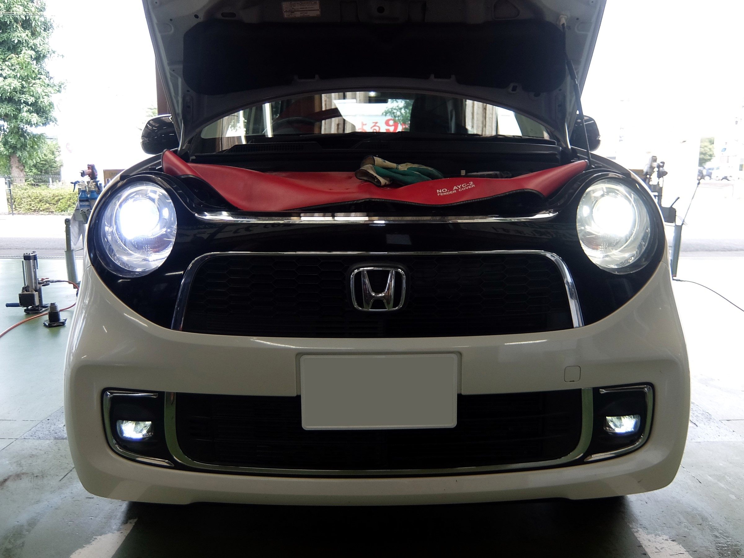 ホンダ・N-ONE・JG1】ライトをもっと明るく！純正HIDバルブを交換しま