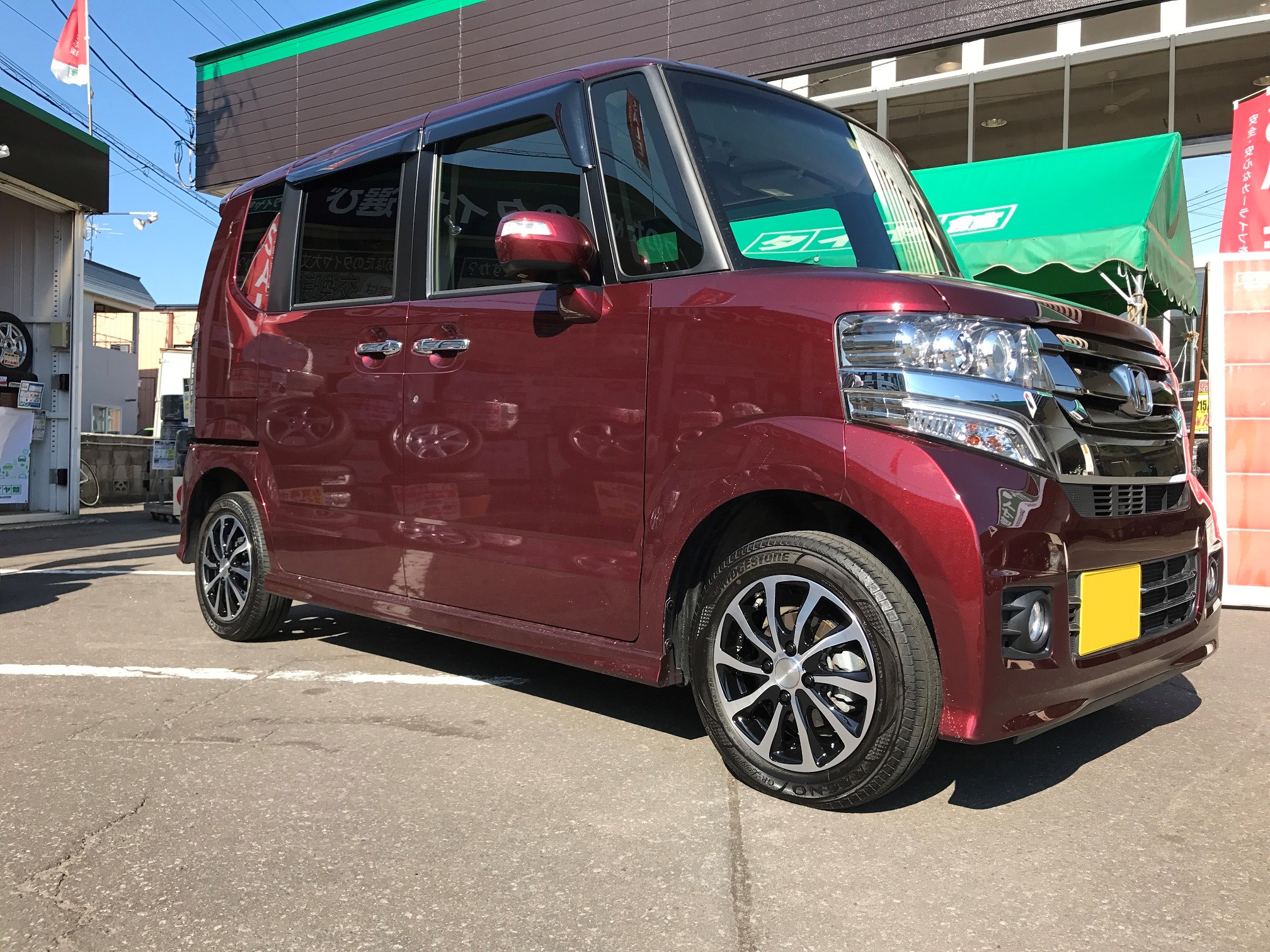 ☆ホンダNシリーズのホイール交換☆ | ホンダ N-BOX ホイール タイヤ