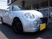お引き取りのみ 広島市より L880K コペン 純正ホイール&タイヤ