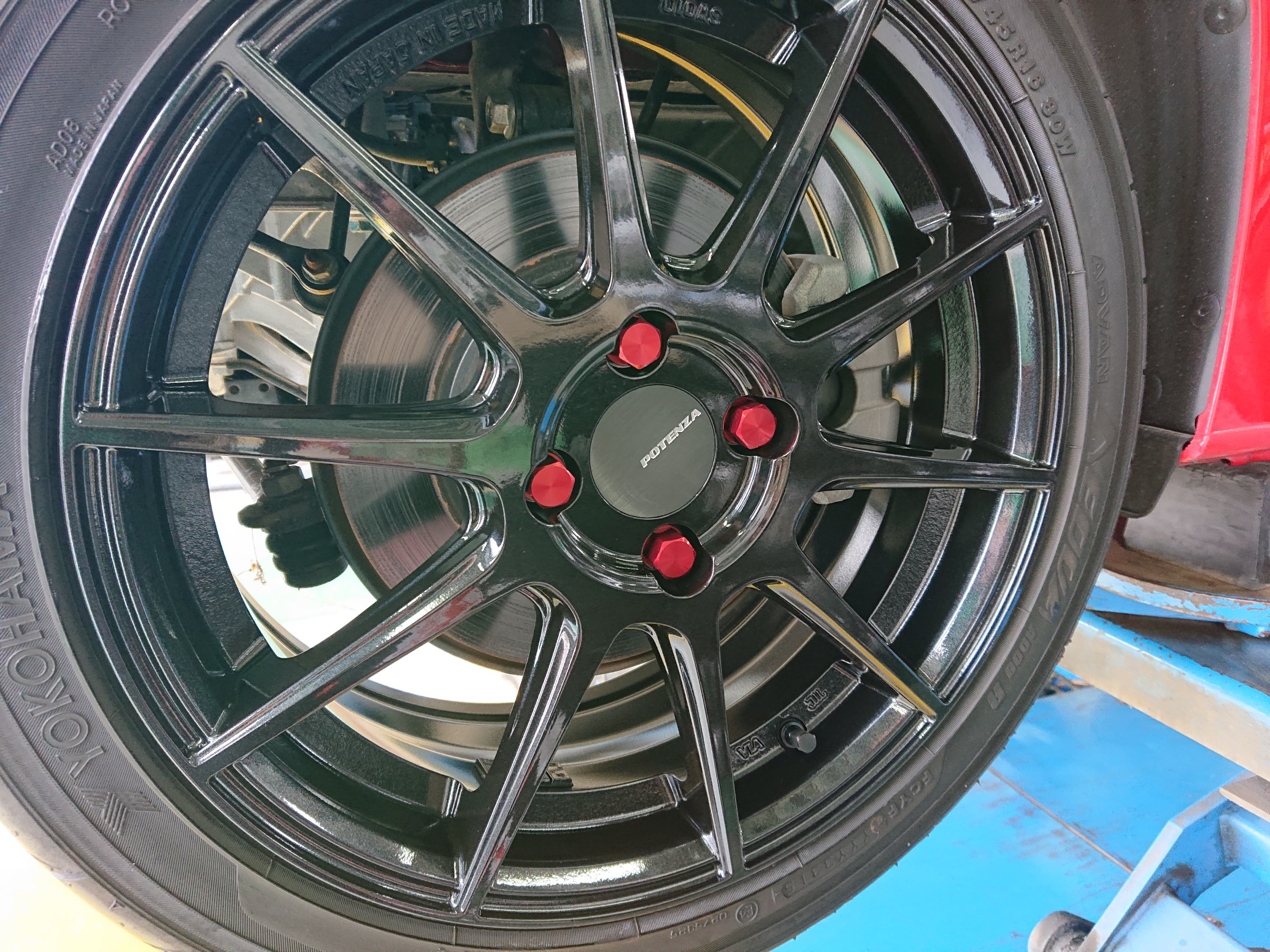 S660をよりスポーティーに Potenza Sw010 装着 ホンダ S660 ホイール タイヤ ホイール関連 タイヤ ホイール交換 スタッフ日記 タイヤ館 一関 タイヤからはじまる トータルカーメンテナンス タイヤ館グループ