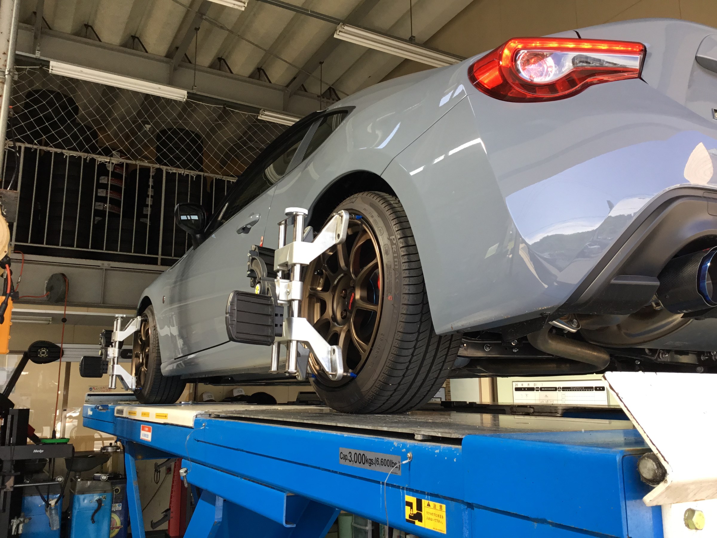 ZN6 86 アライメント調整 | 店舗おススメ情報 | タイヤ館 安来（島根県）