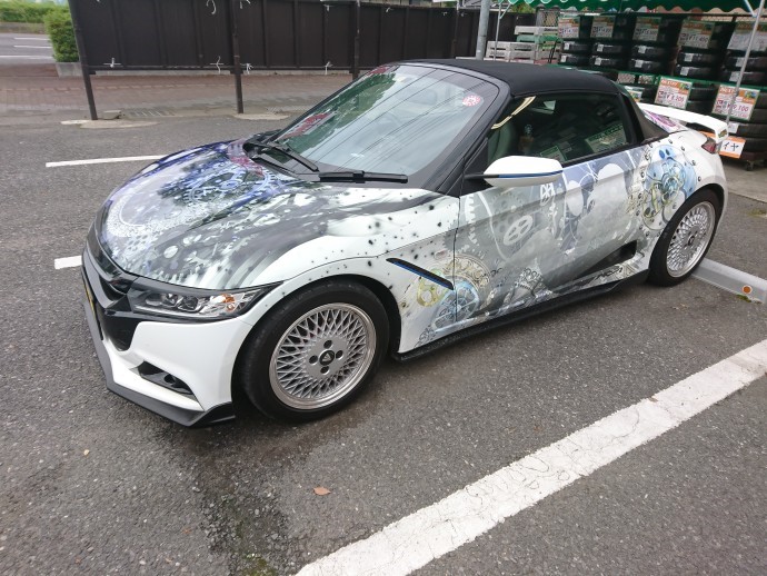 痛車がすごい スタッフ日記 タイヤ館 阿見 茨城県のタイヤ カー用品ショップ タイヤからはじまる トータルカーメンテナンス タイヤ館グループ