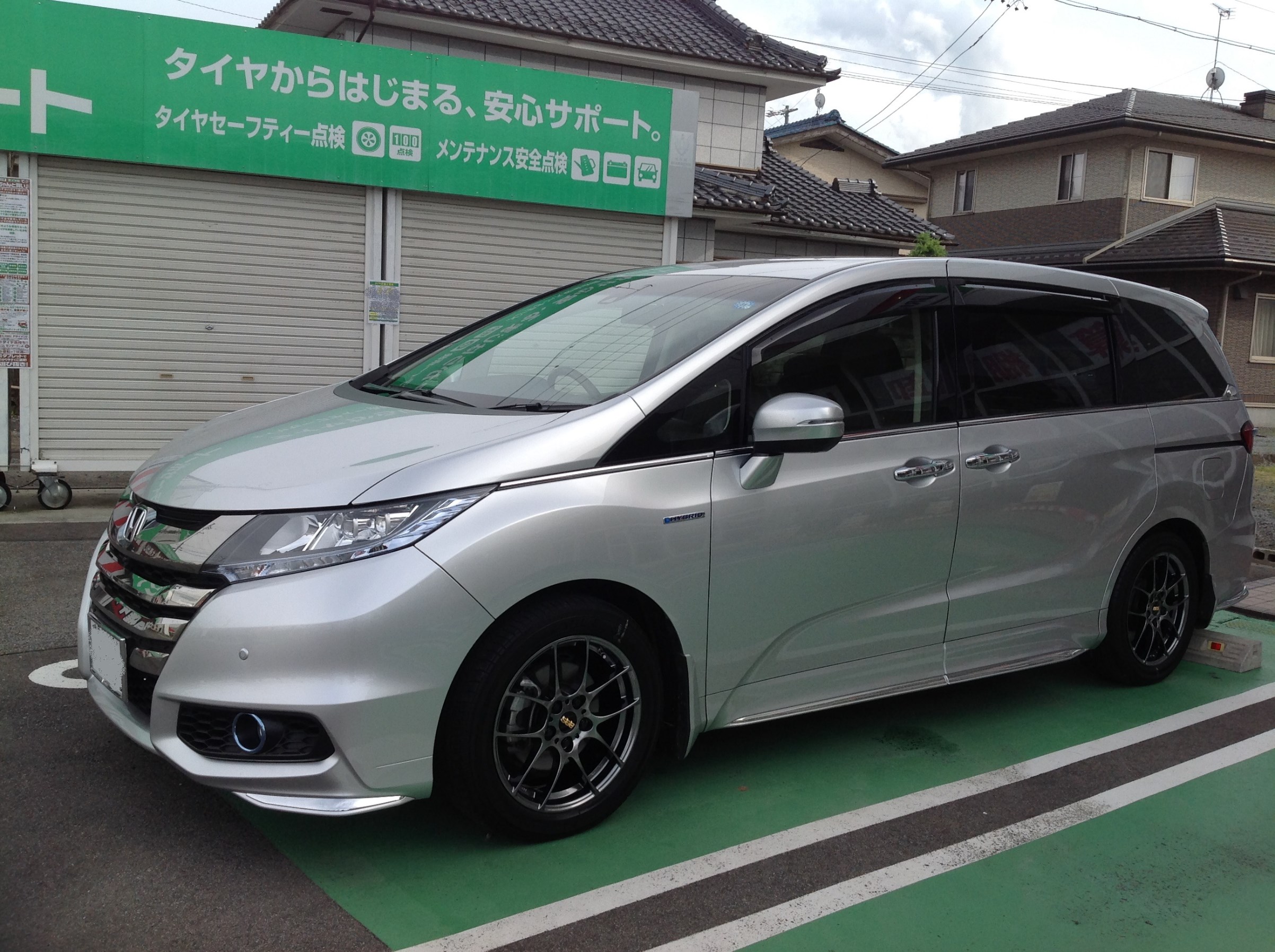 ホイール交換♪ | ホンダ オデッセイ ホイール タイヤ・ホイール関連
