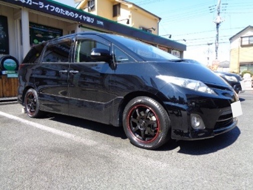 タイヤと一緒にホイールも一新♪ | トヨタ エスティマ ホイール タイヤ