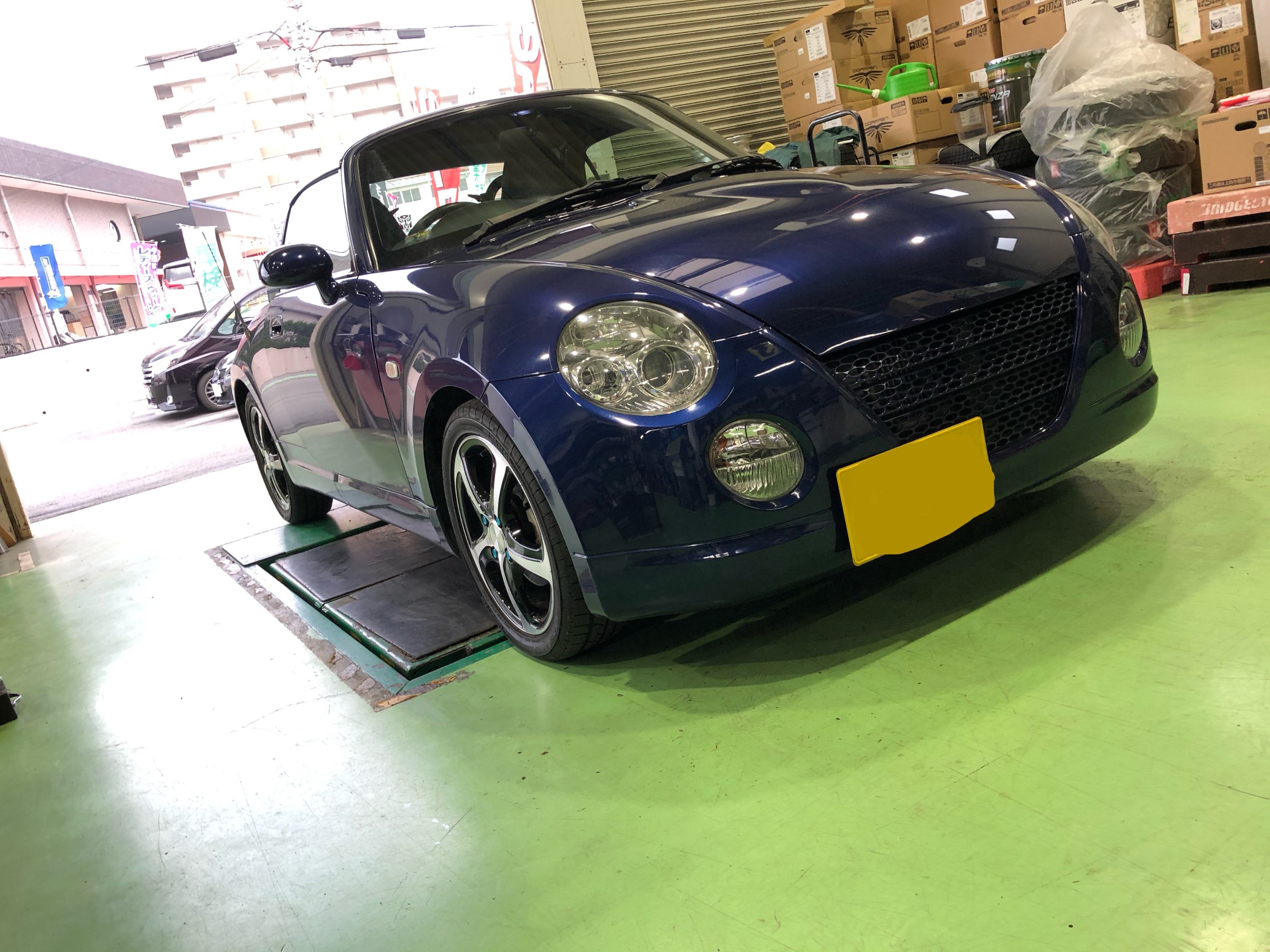 ダイハツ コペン L0k型 にドライブレコーダーをお取り付け致しました ダイハツ コペン その他 パーツ取付 各種用品取付 技術サービス施工事例 タイヤ館 福岡東 タイヤからはじまる トータルカーメンテナンス タイヤ館グループ