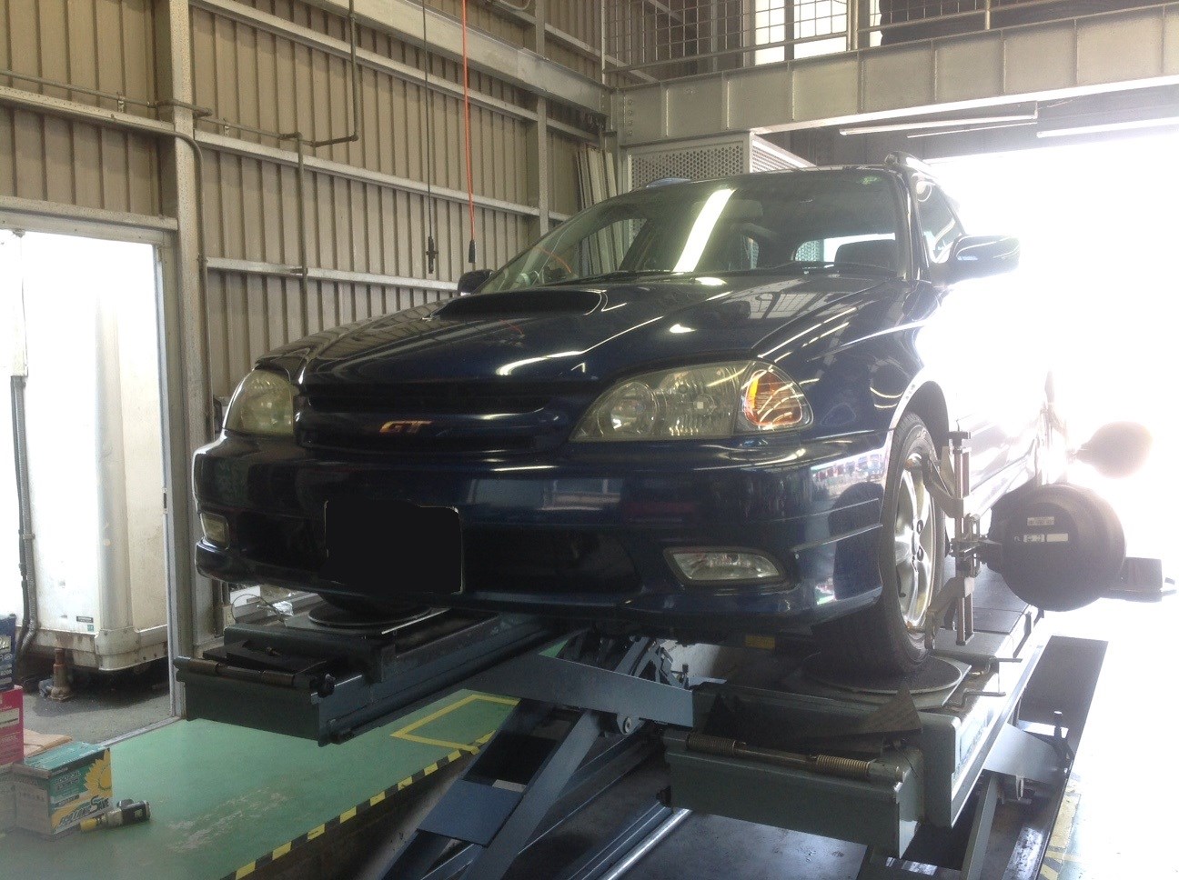 トヨタ カルディナgt T アライメント調整 トヨタ タイヤ ホイール関連 4輪トータルアライメント調整 サービス事例 タイヤ館 ２９４谷和原ｲﾝﾀｰ 茨城県のタイヤ カー用品ショップ タイヤからはじまる トータルカーメンテナンス タイヤ館グループ